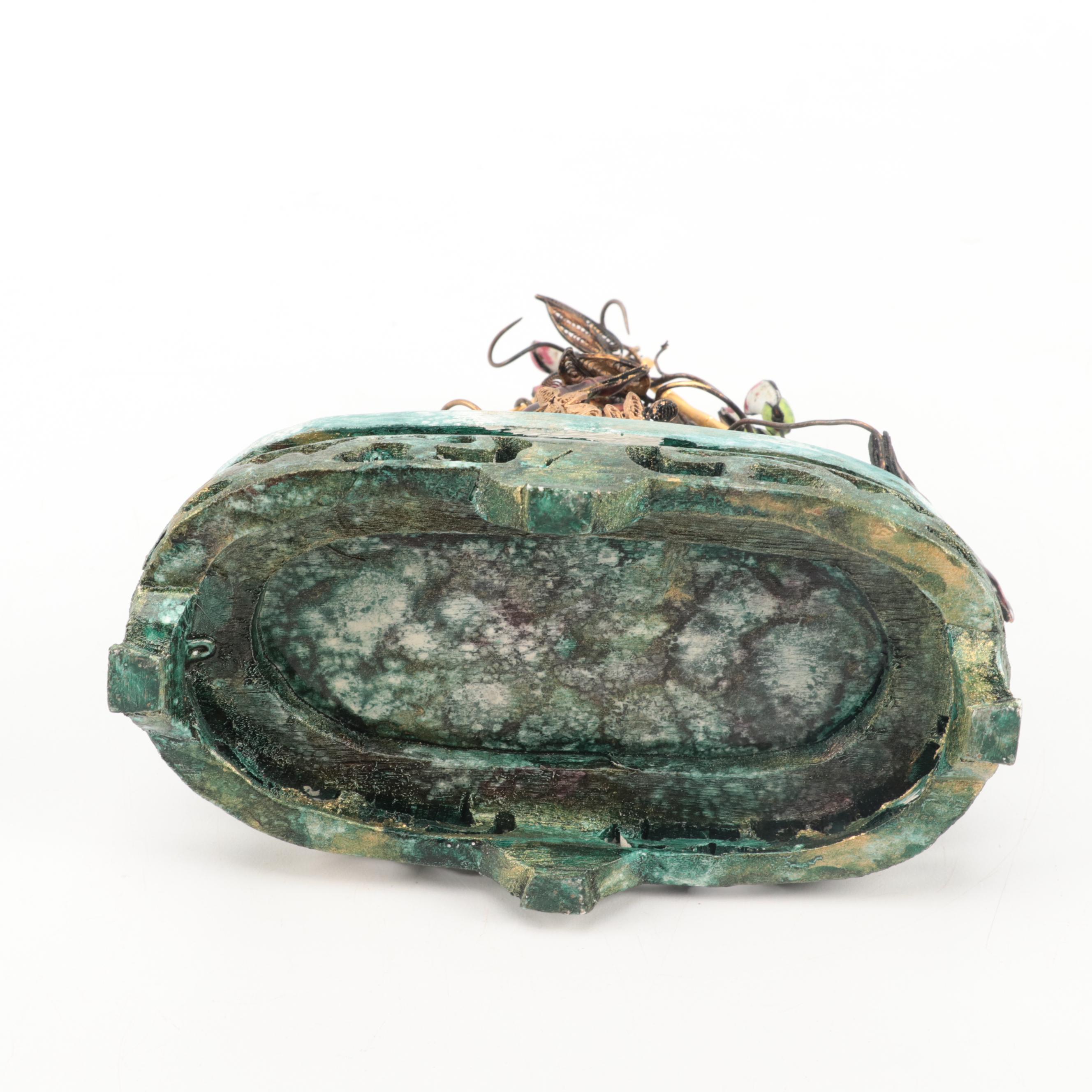 Handmade Metal Rabbit Figurine