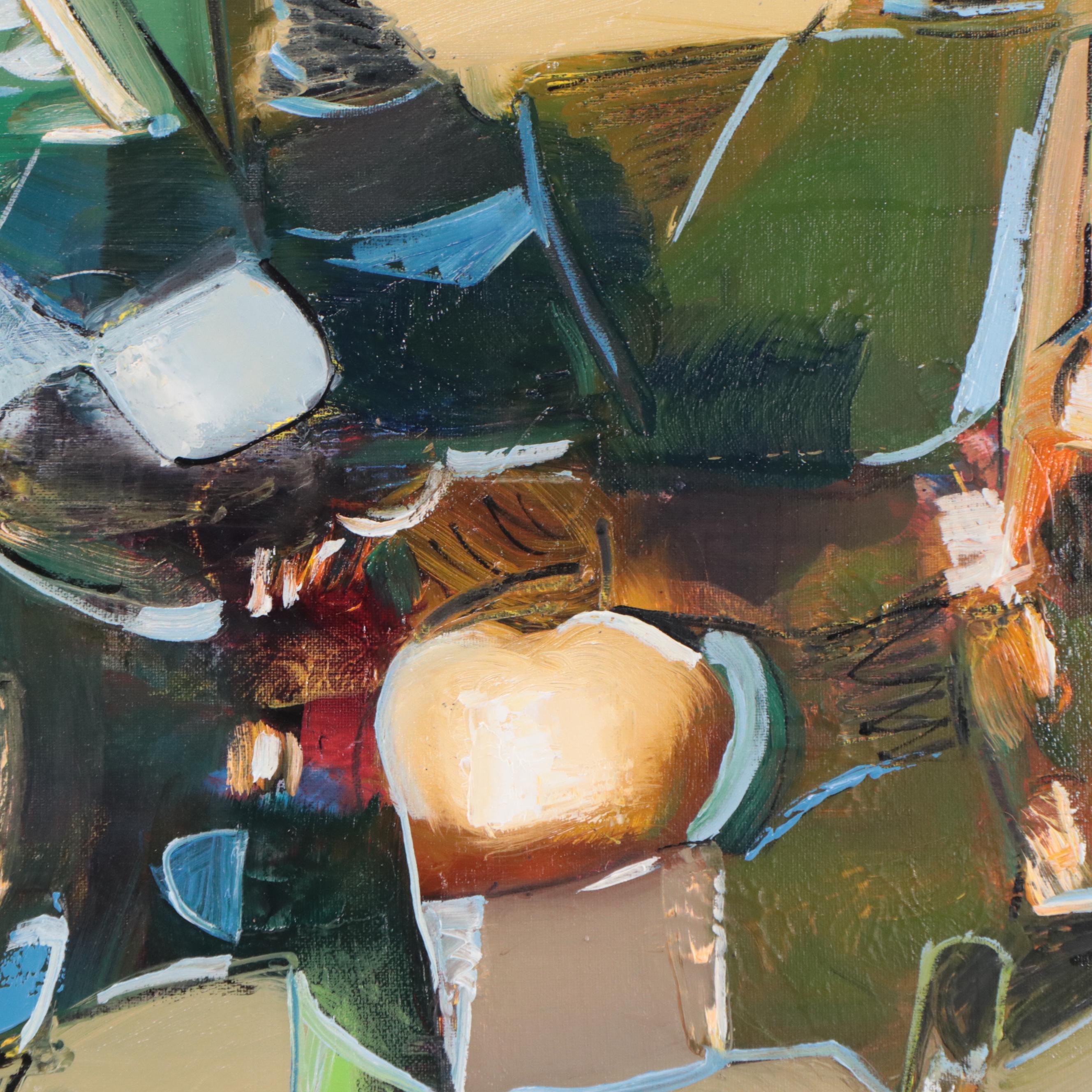 Emmanuel Lima Oil Painting "The Cow," 2023