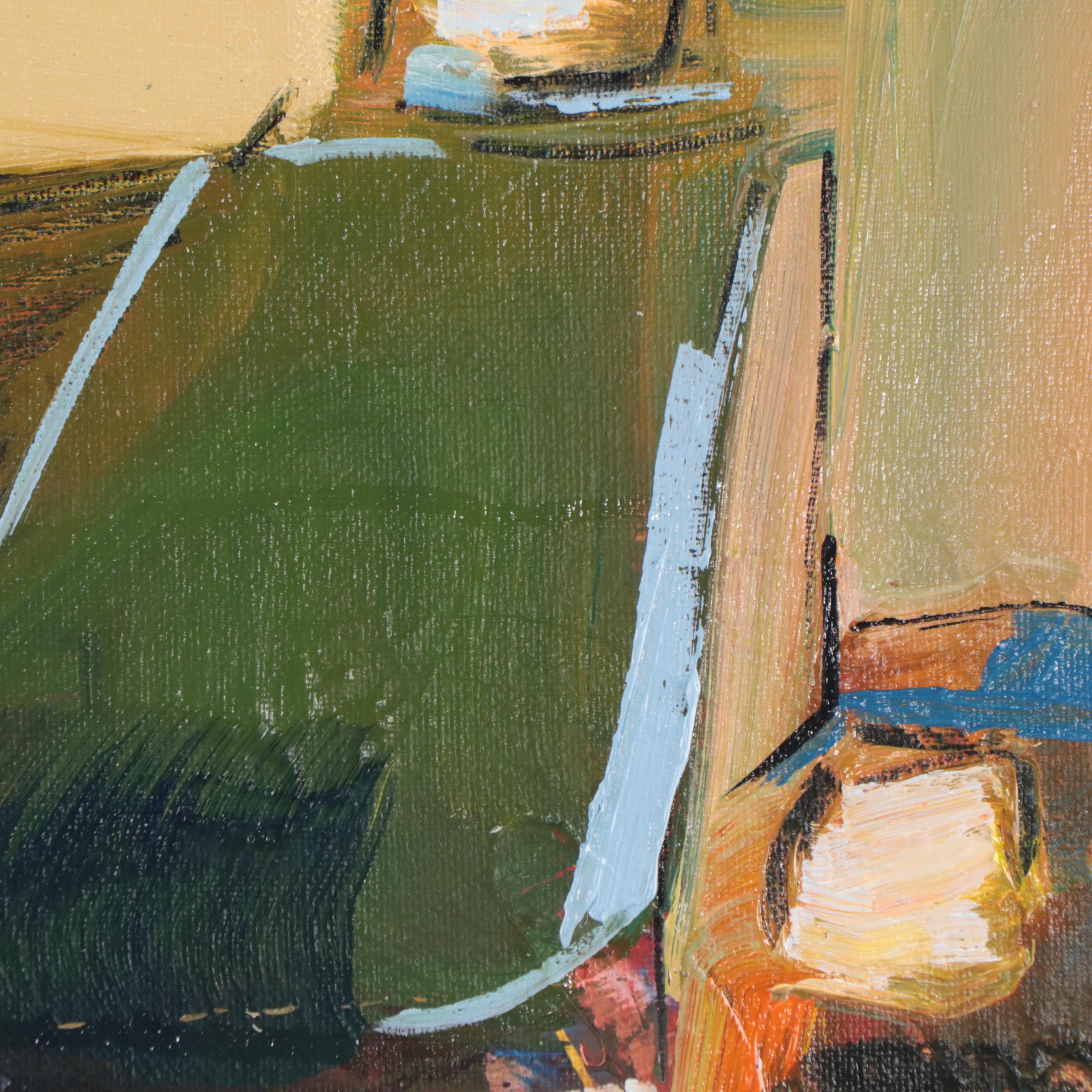 Emmanuel Lima Oil Painting "The Cow," 2023