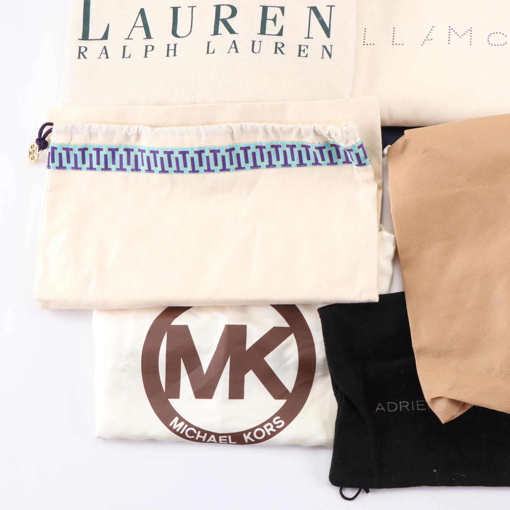 Designer Dust Bags Including Louis Vuitton, Fendi, Chanel, Gucci and More