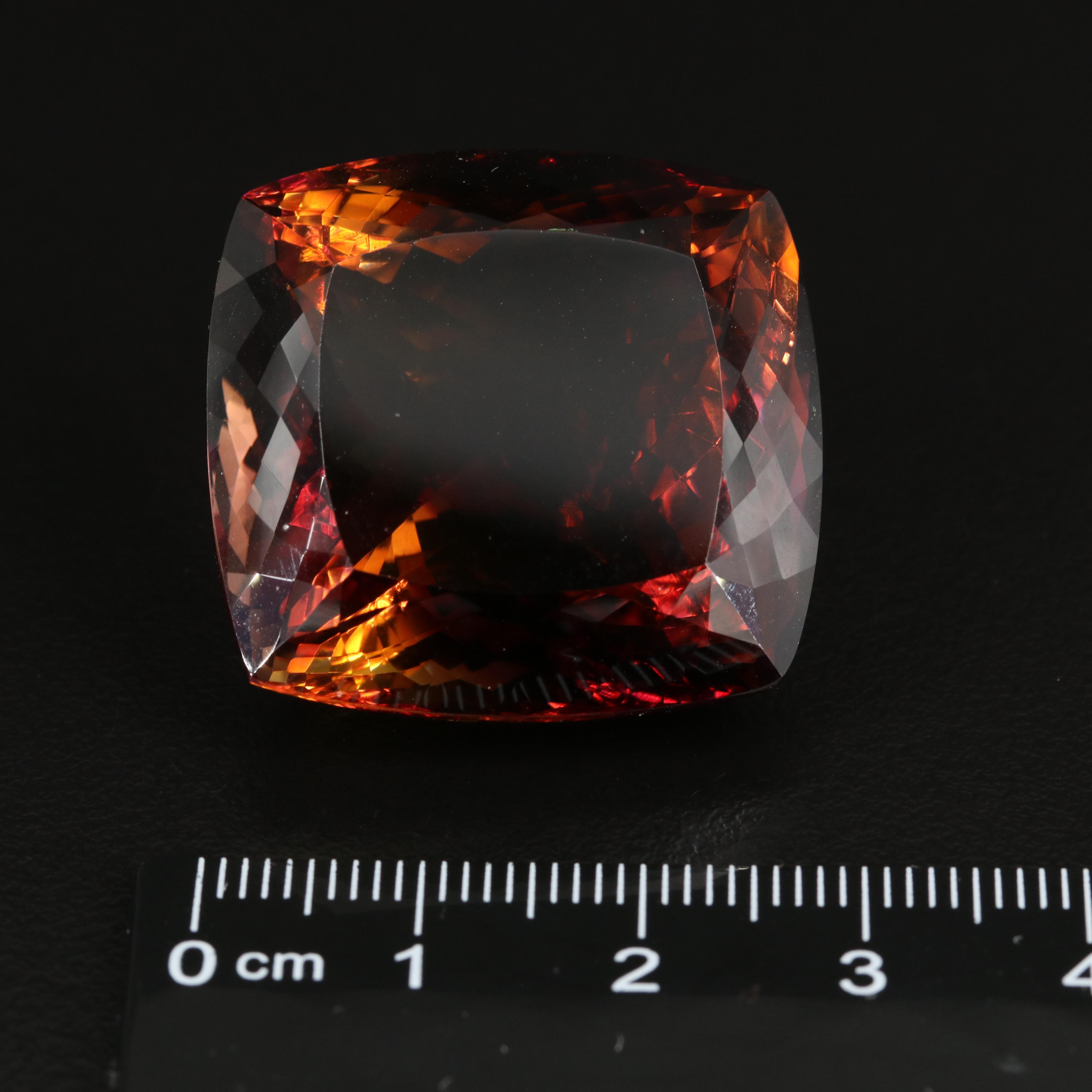 Loose 92.64 CT Square Faceted Quartz