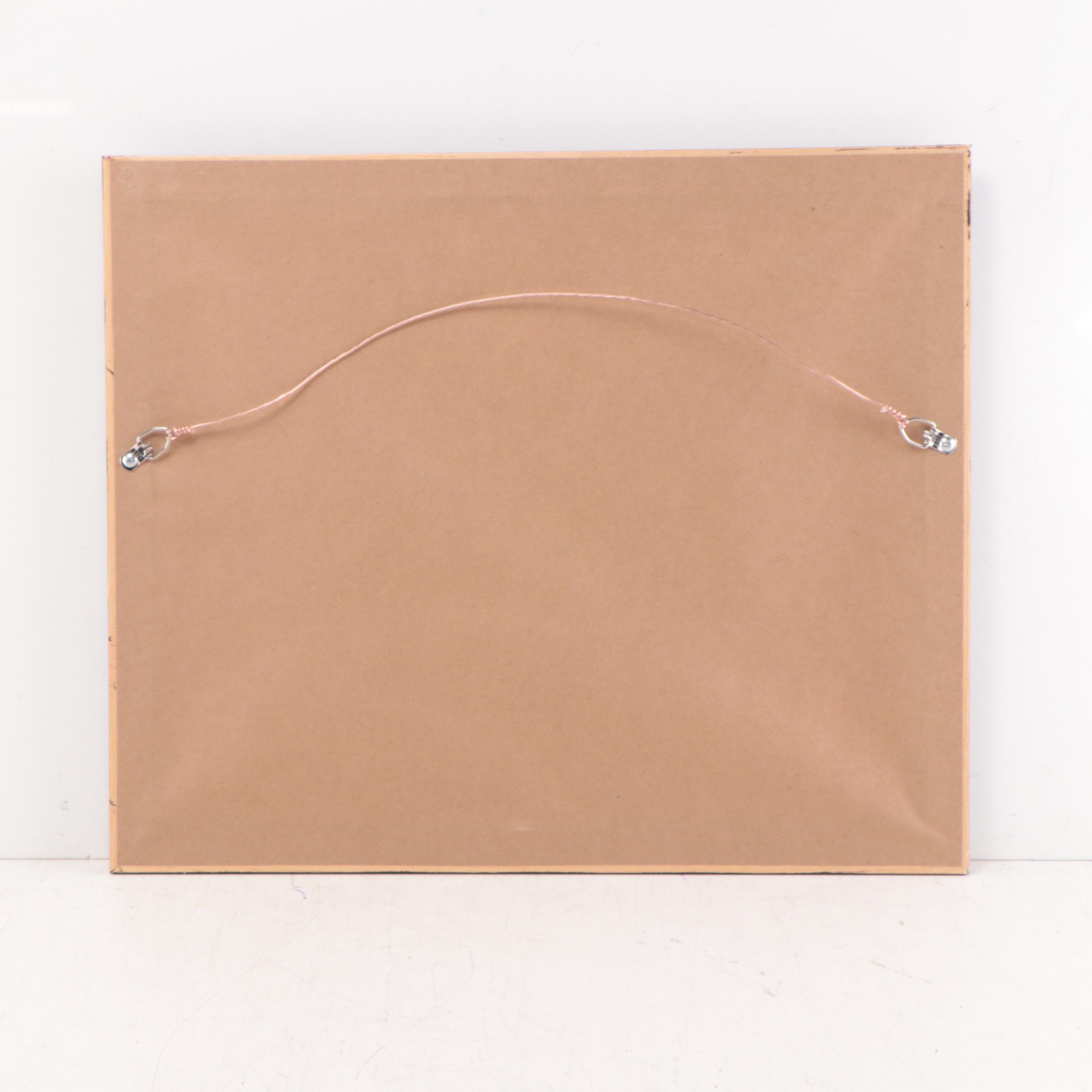 Ruth Taylor White Pictorial Lithograph Map "West Virginia," 1935