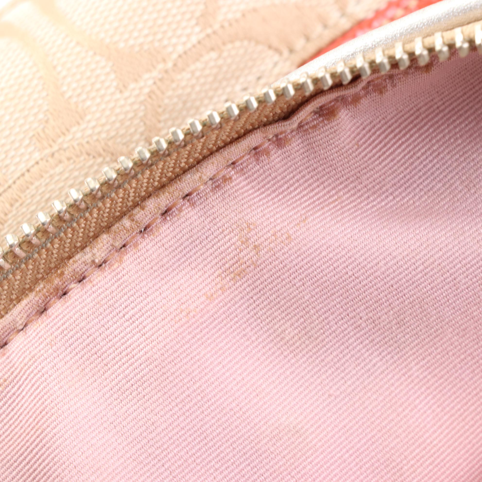 Coach Signature Collection Multicolored Shoulder Bag with Crossbody Strap