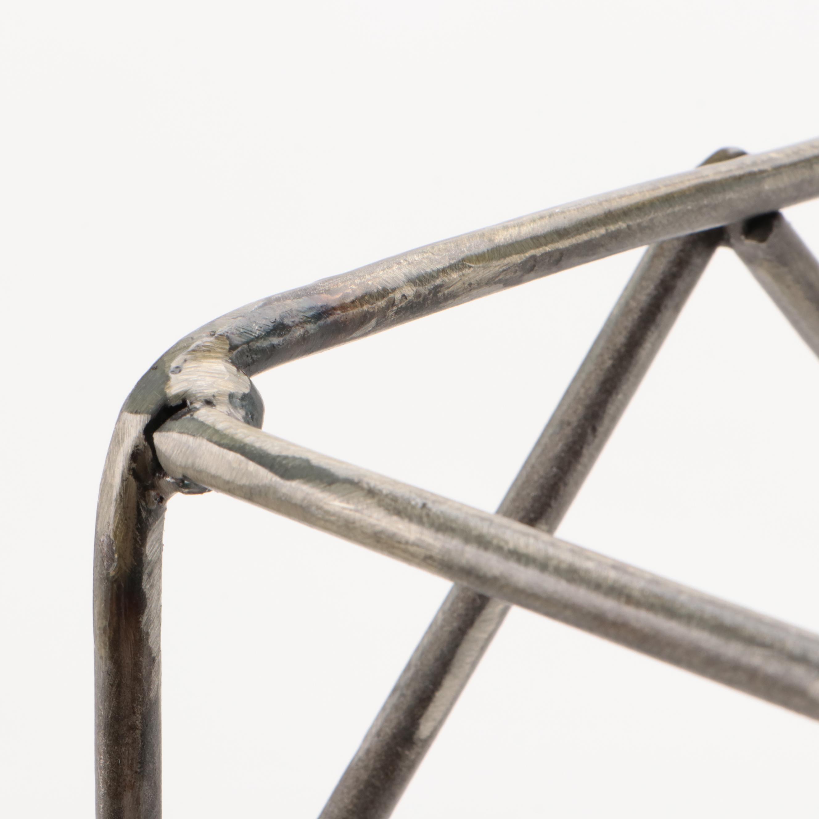 Wire Lattice Wine Bottle Rack