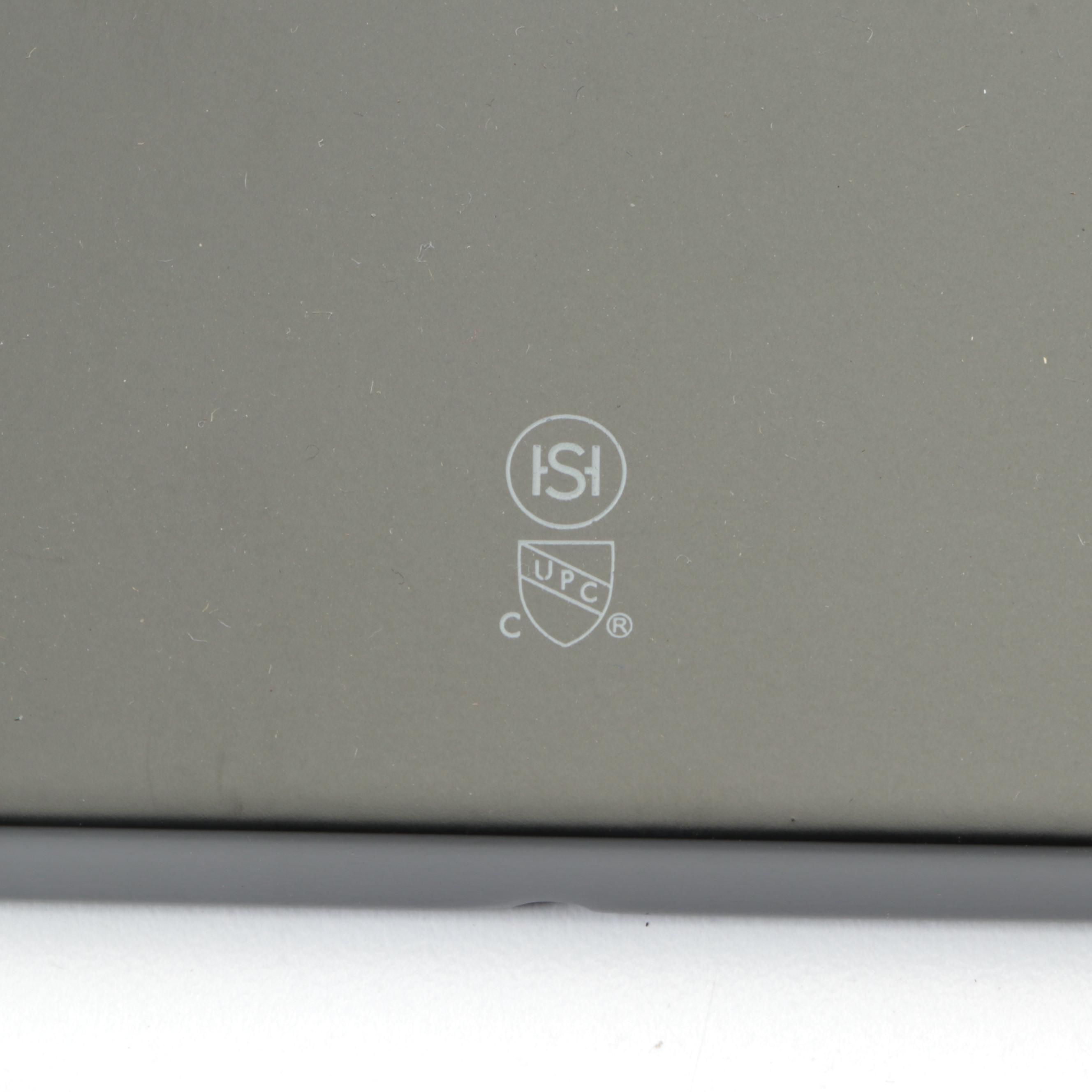 Pressure Balance Shower Valve Trim Kit and Swivel Shower Support in Matte Black