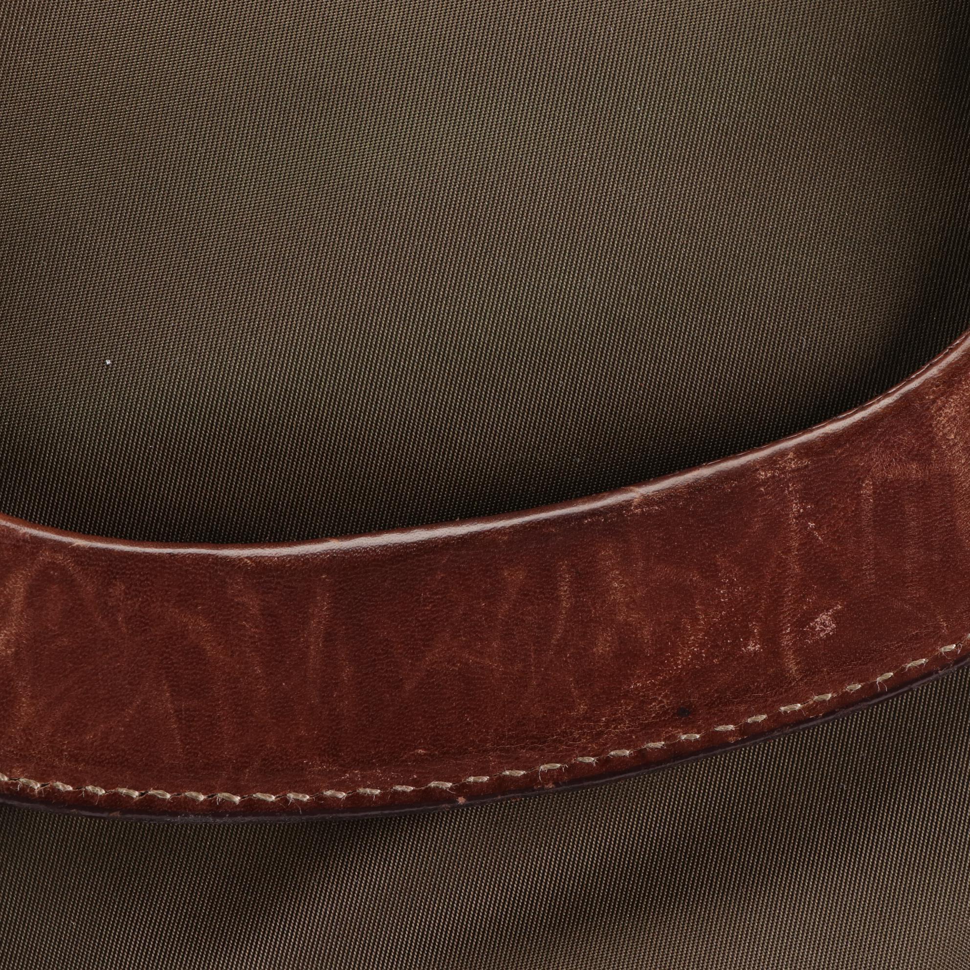 Prada Weekender Bag in Tessuto Nylon and Leather with Shoulder Strap