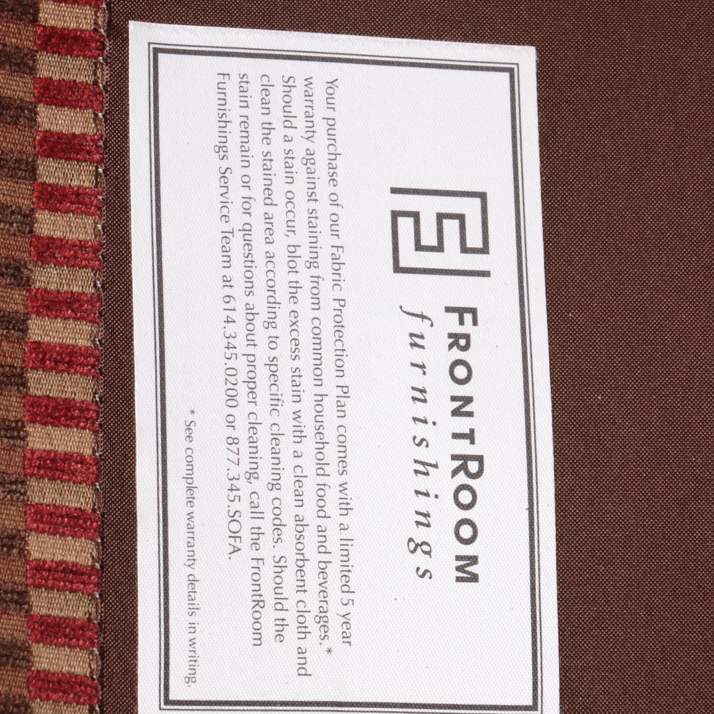 Broyhill Custom-Upholstered Easy Armchair with Nailheads