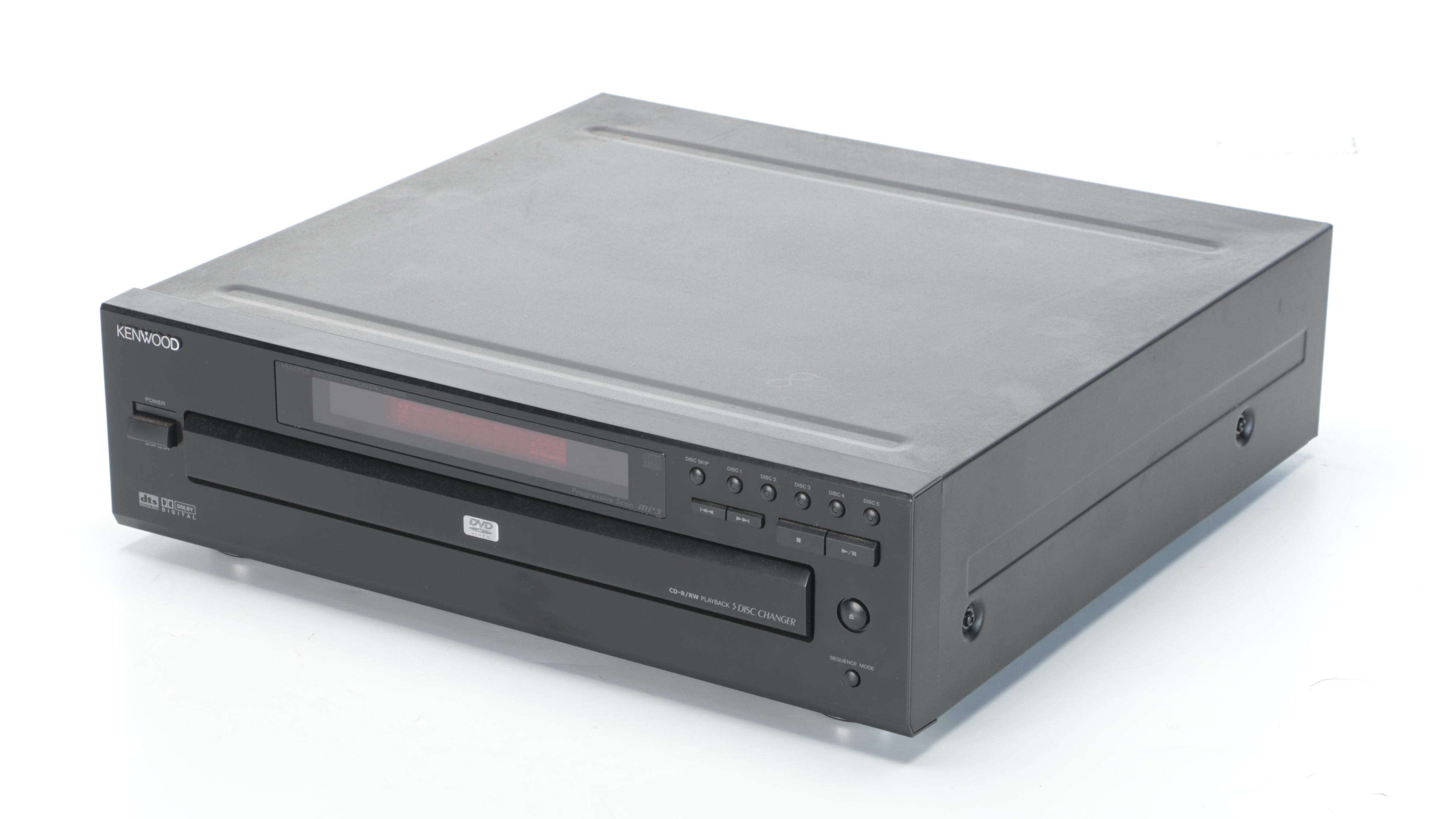 Sony ST-JX411 Stereo FM/AM Tuner with Kenwood DV-605 Disc Player and More