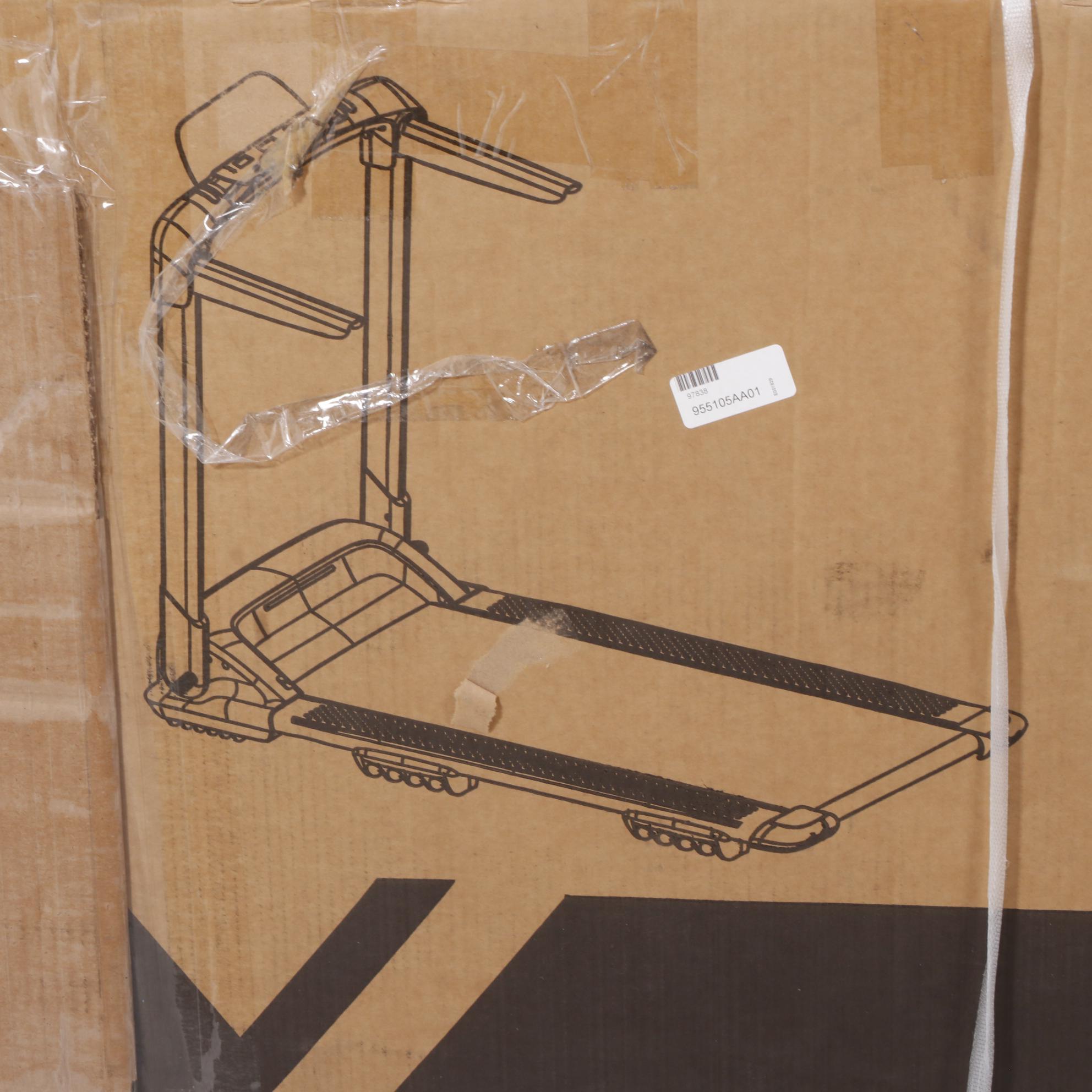 OVICX Q2S+ Folding Treadmill With LED Light Display and Bluetooth