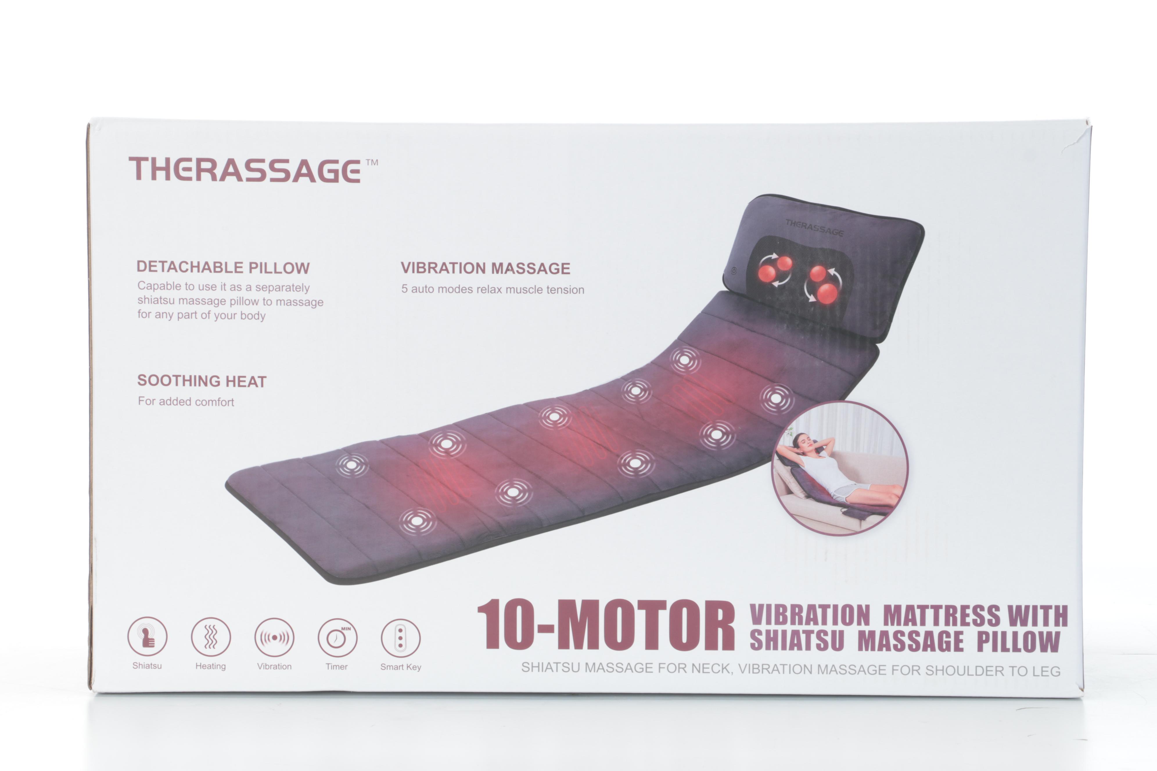 Therassage Heated Shiatsu Full Body Massage Mat