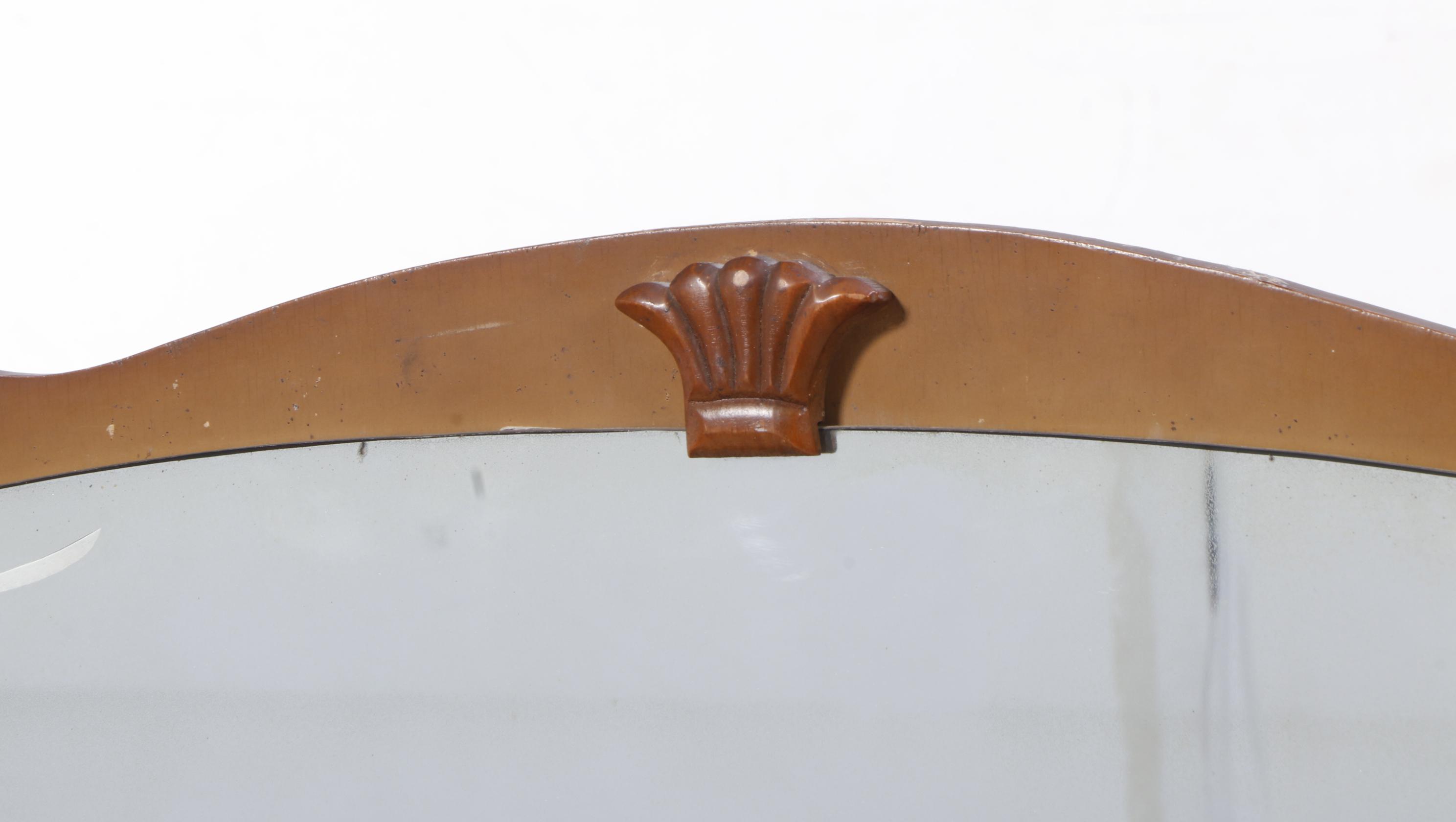 Webb Furniture Co. Art Deco Waterfall Vanity Table and Stool, circa 1930