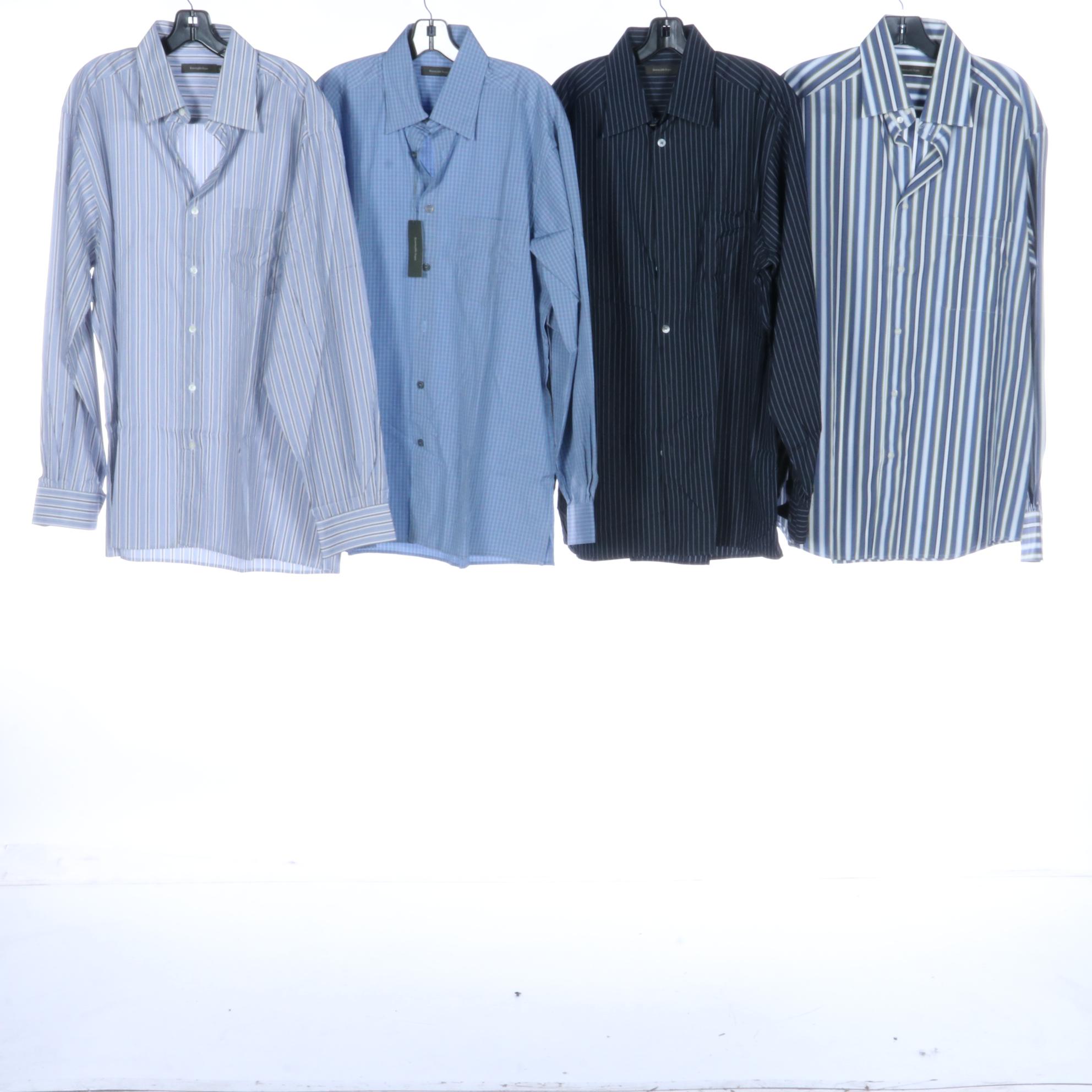 Men's Ermenegildo Zegna Dress Shirts and Canali Pleated Pants