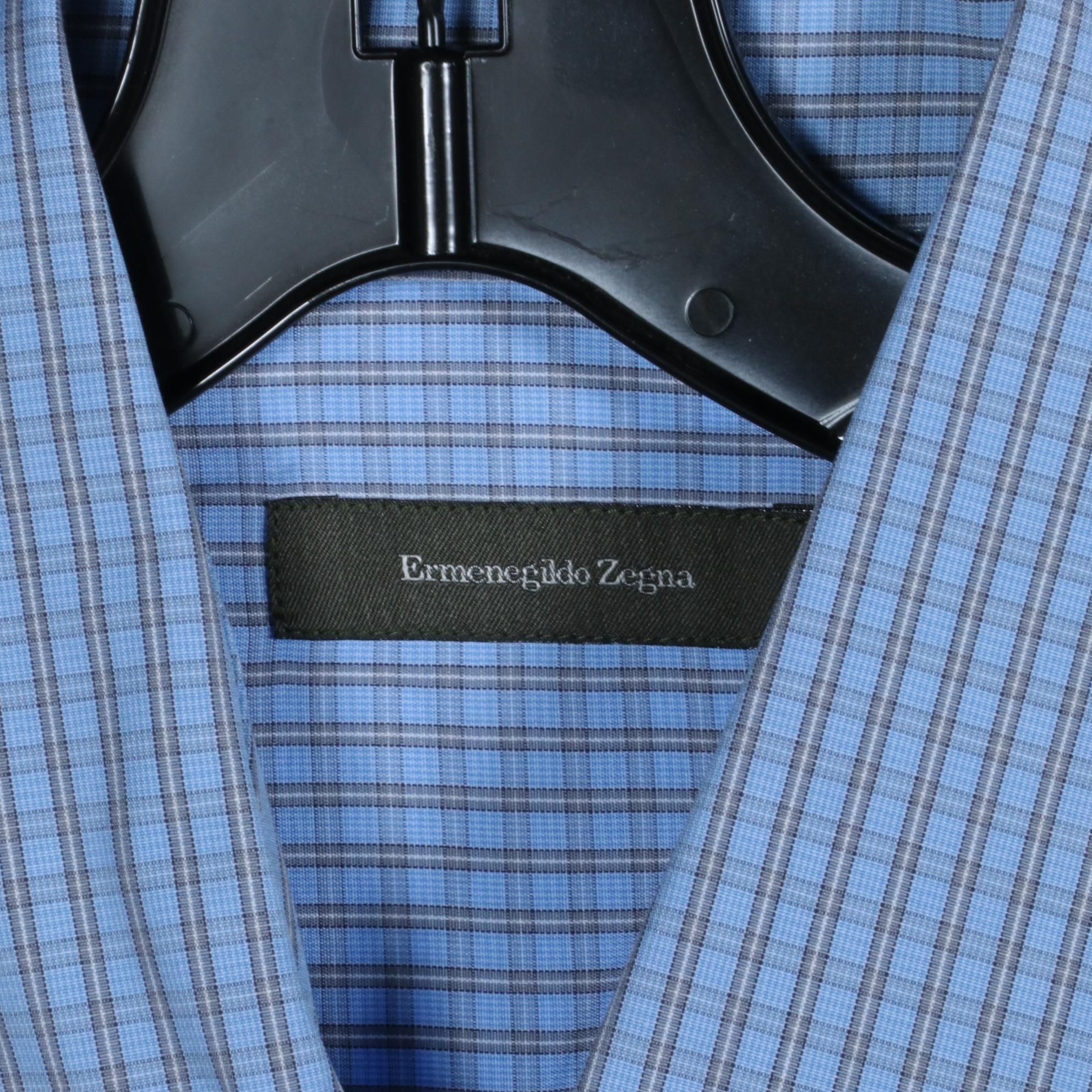 Men's Ermenegildo Zegna Dress Shirts and Canali Pleated Pants
