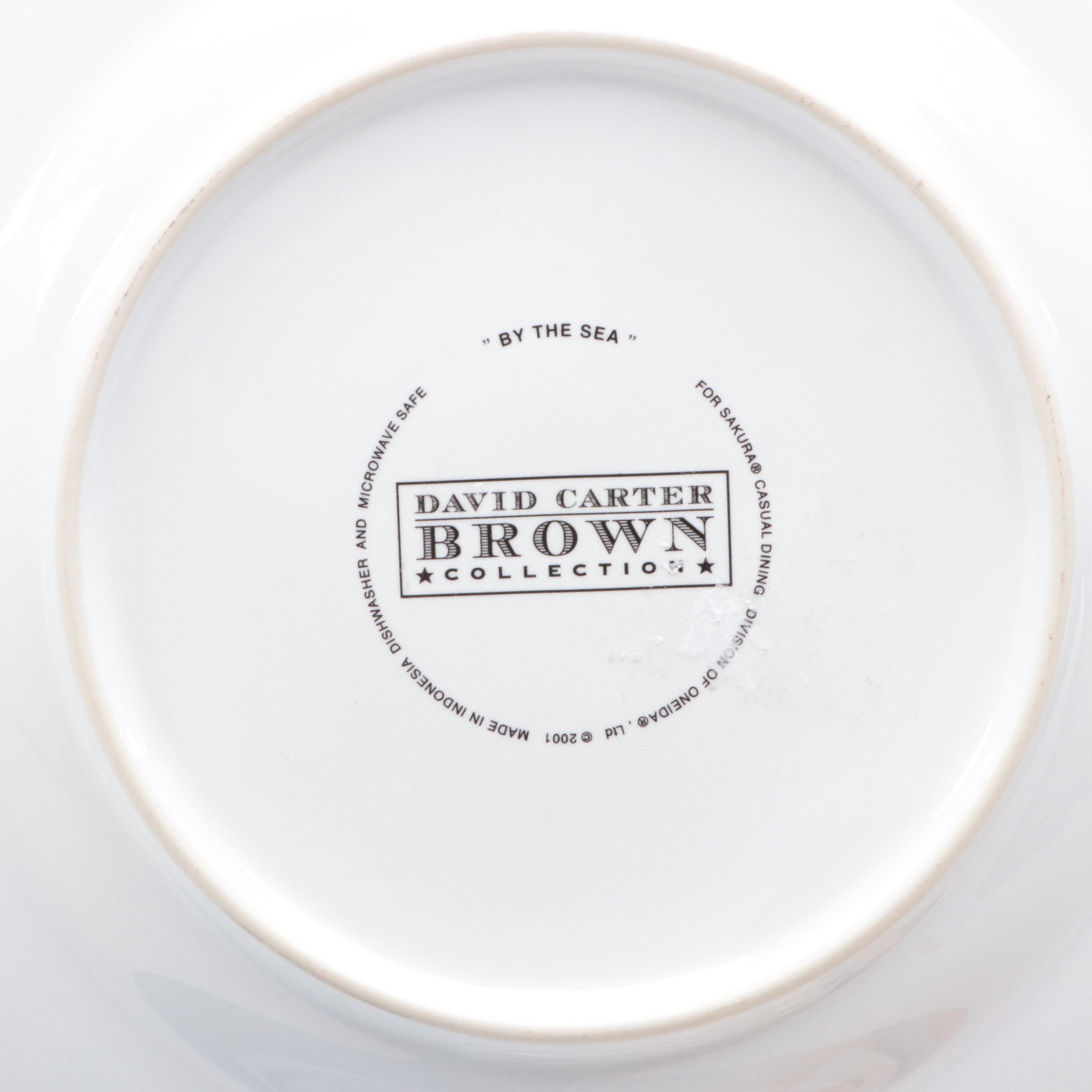 David Carter Brown for Sakura "By the Sea" Collector Plates