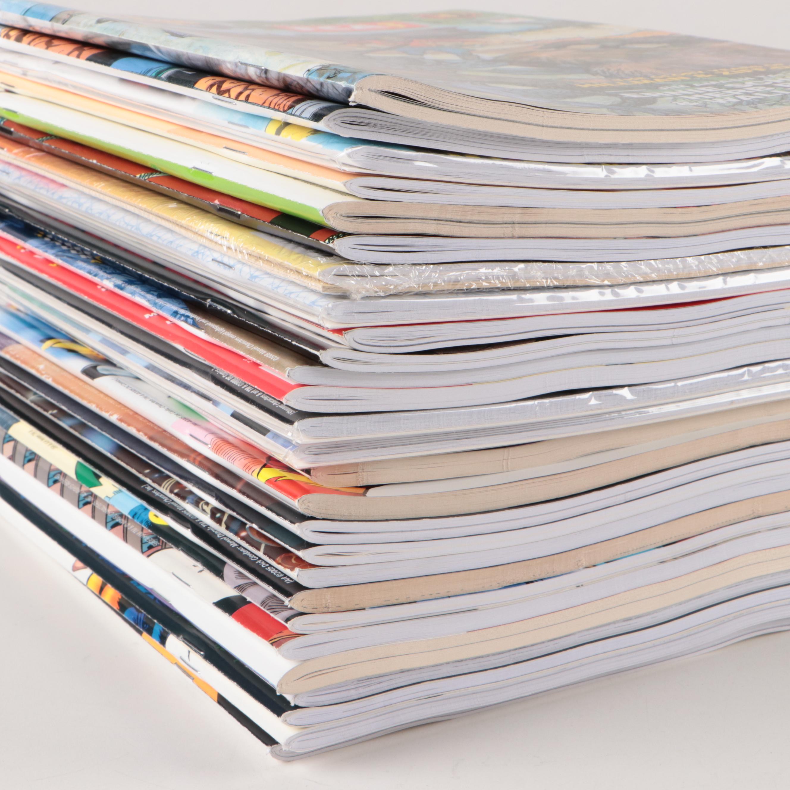 "Write Now!", "Back Issue", "Alter Ego" Comic Book Magazines