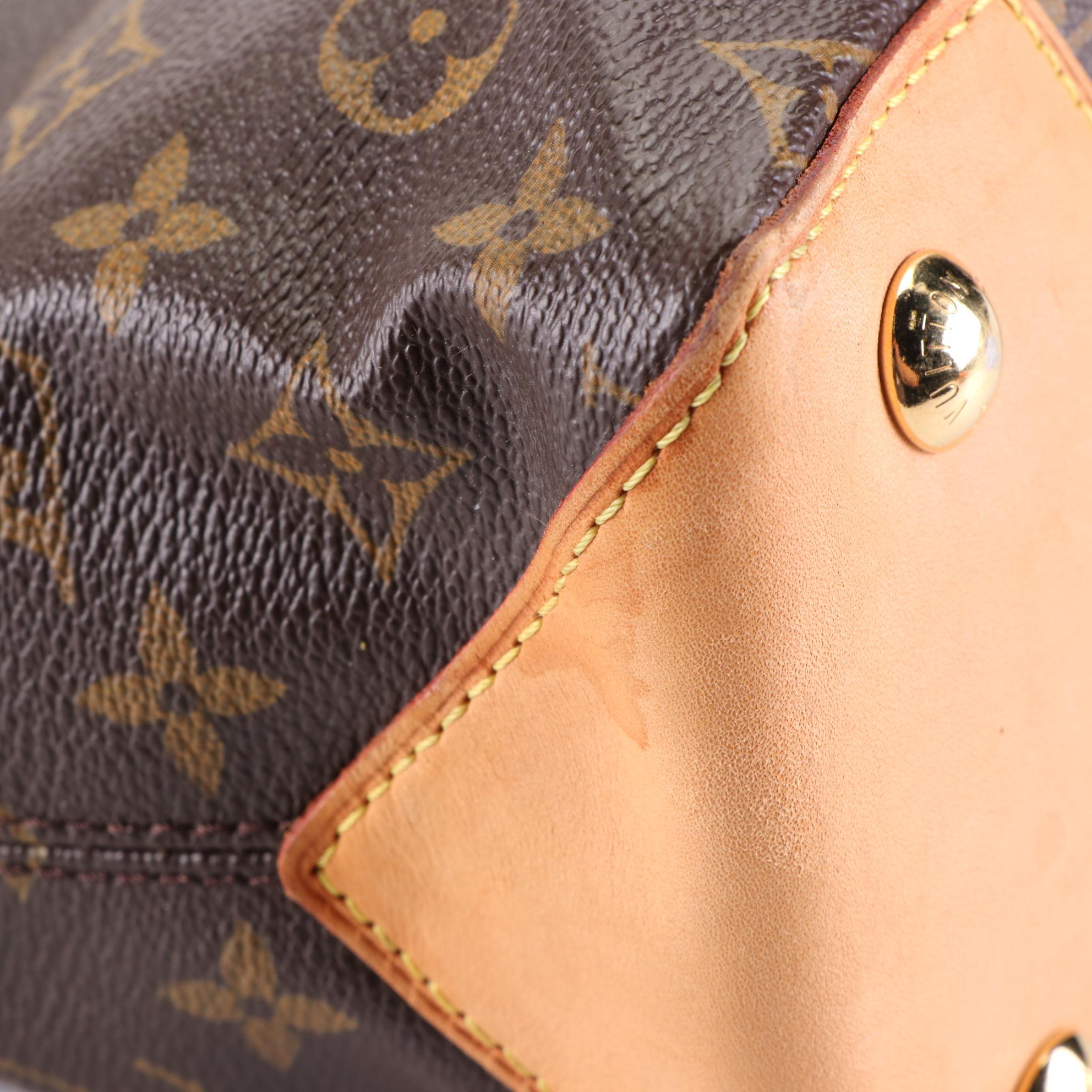 Louis Vuitton Wilshire MM Tote in  Monogram Canvas and Vachetta Leather