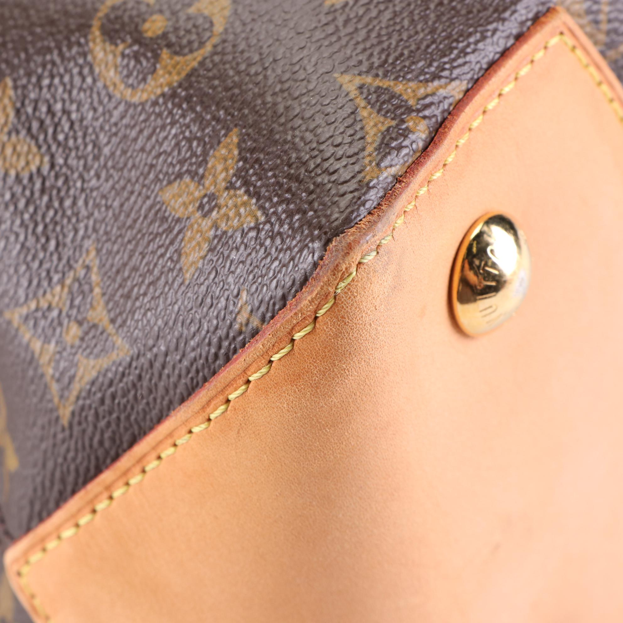 Louis Vuitton Wilshire MM Tote in  Monogram Canvas and Vachetta Leather
