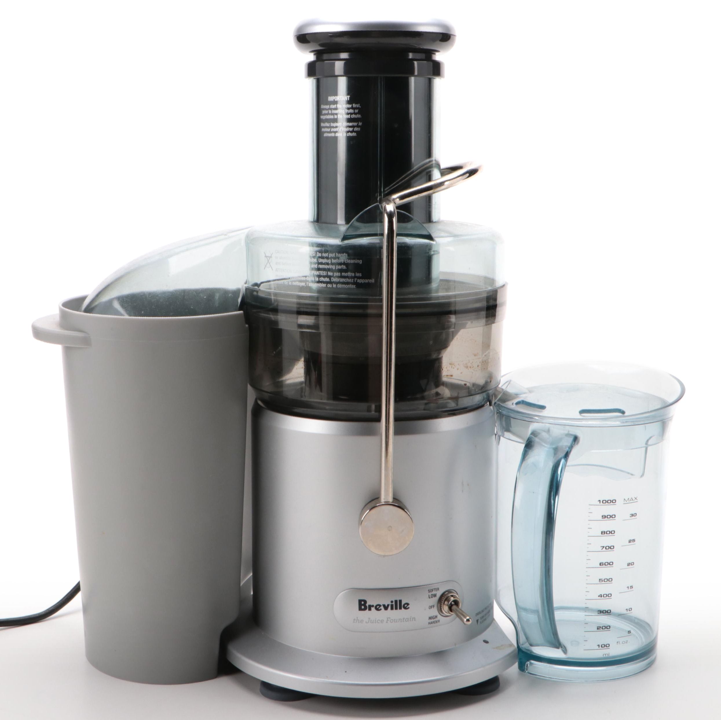 Breville JE98XL Juice Fountain Plus Electric Juicer