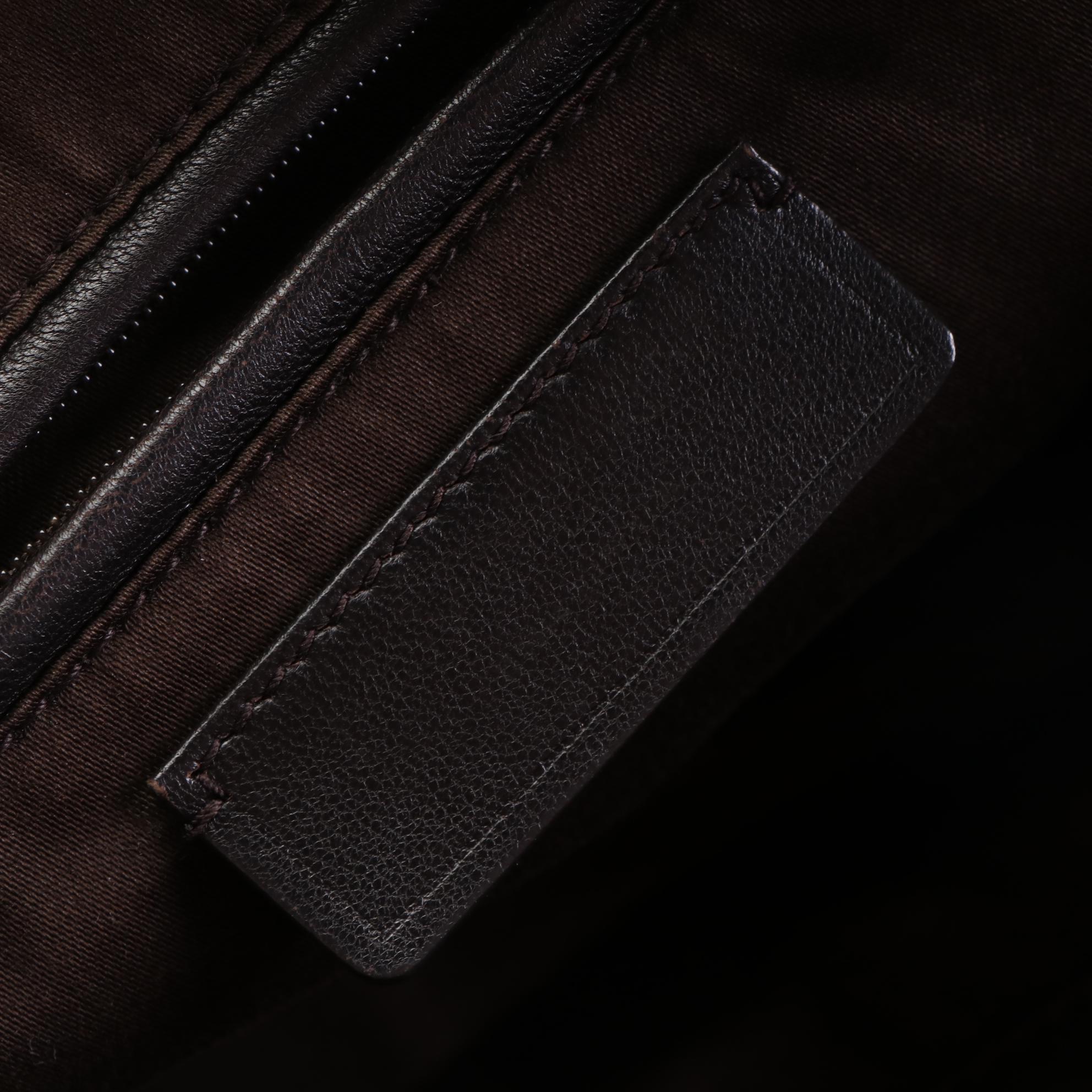 Yves Saint Laurent Easy Y Tote Bag in Red Textured Patent Leather