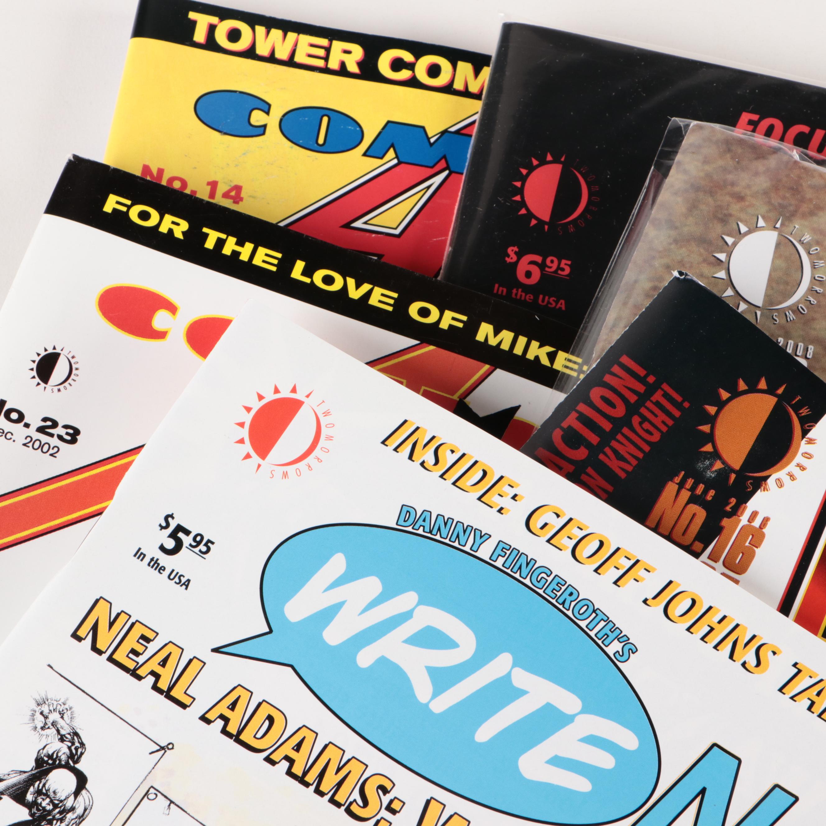 Modern Age "Write Now!", "Comic Book Artist", "Alter Ego", More Comic Magazines