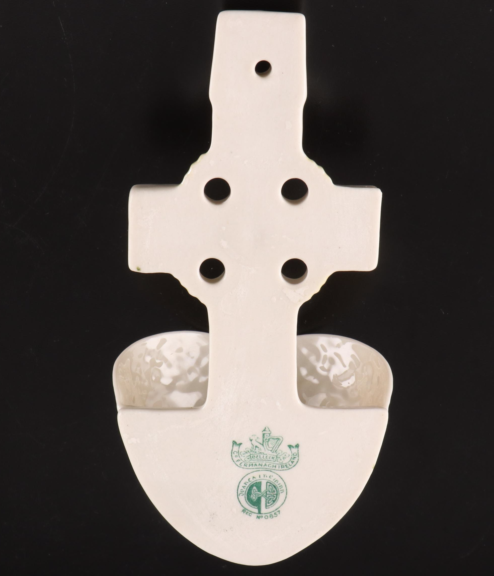 Belleek Porcelain Vases, Plate, Candle, Creamer and Holy Water Font