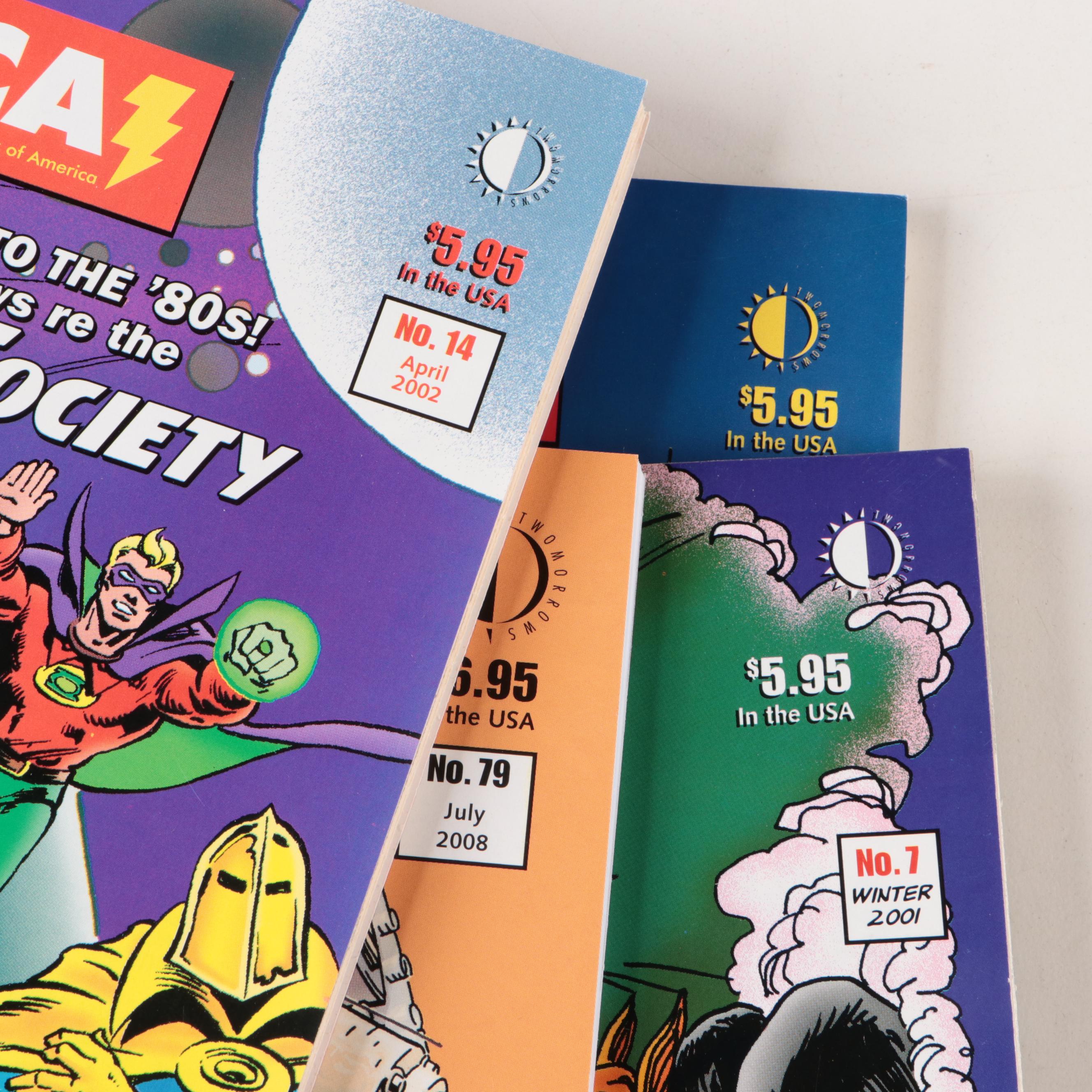 Modern Age "Comicology", "Back Issue", "Alter Ego", More Comic Book Magazines