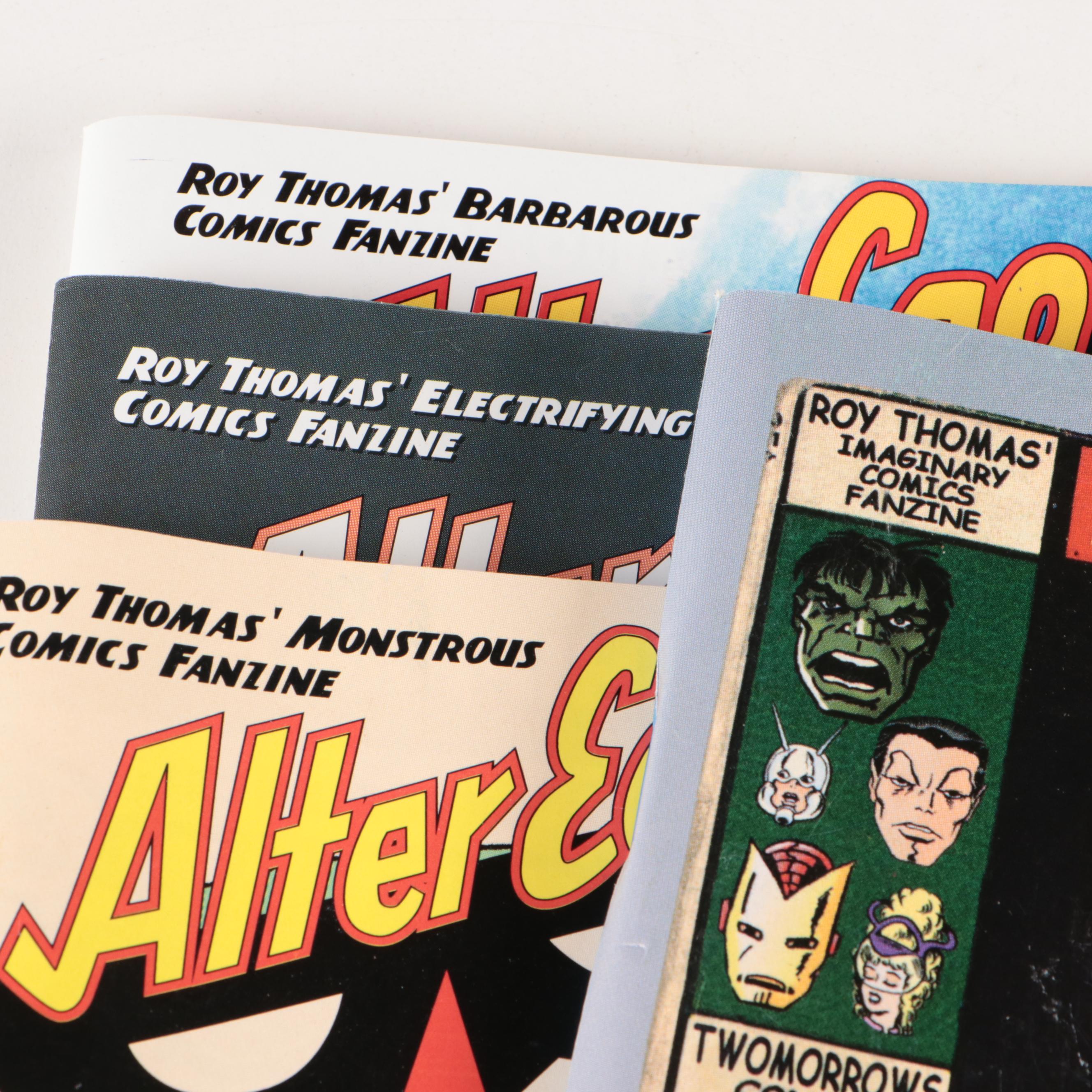 Modern Age "Comicology", "Back Issue", "Alter Ego", More Comic Book Magazines