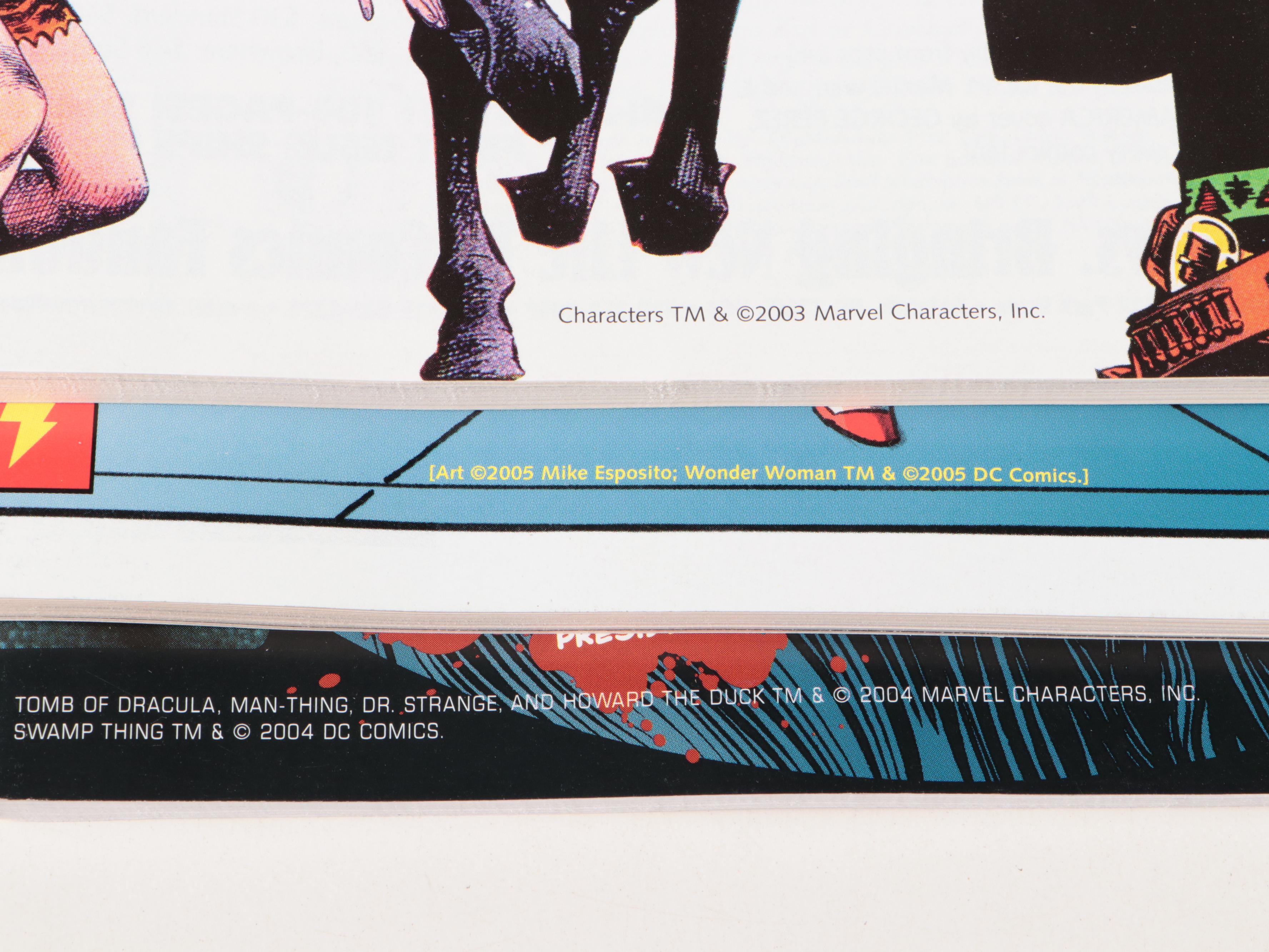 Modern Age "Comicology", "Back Issue", "Alter Ego", More Comic Book Magazines