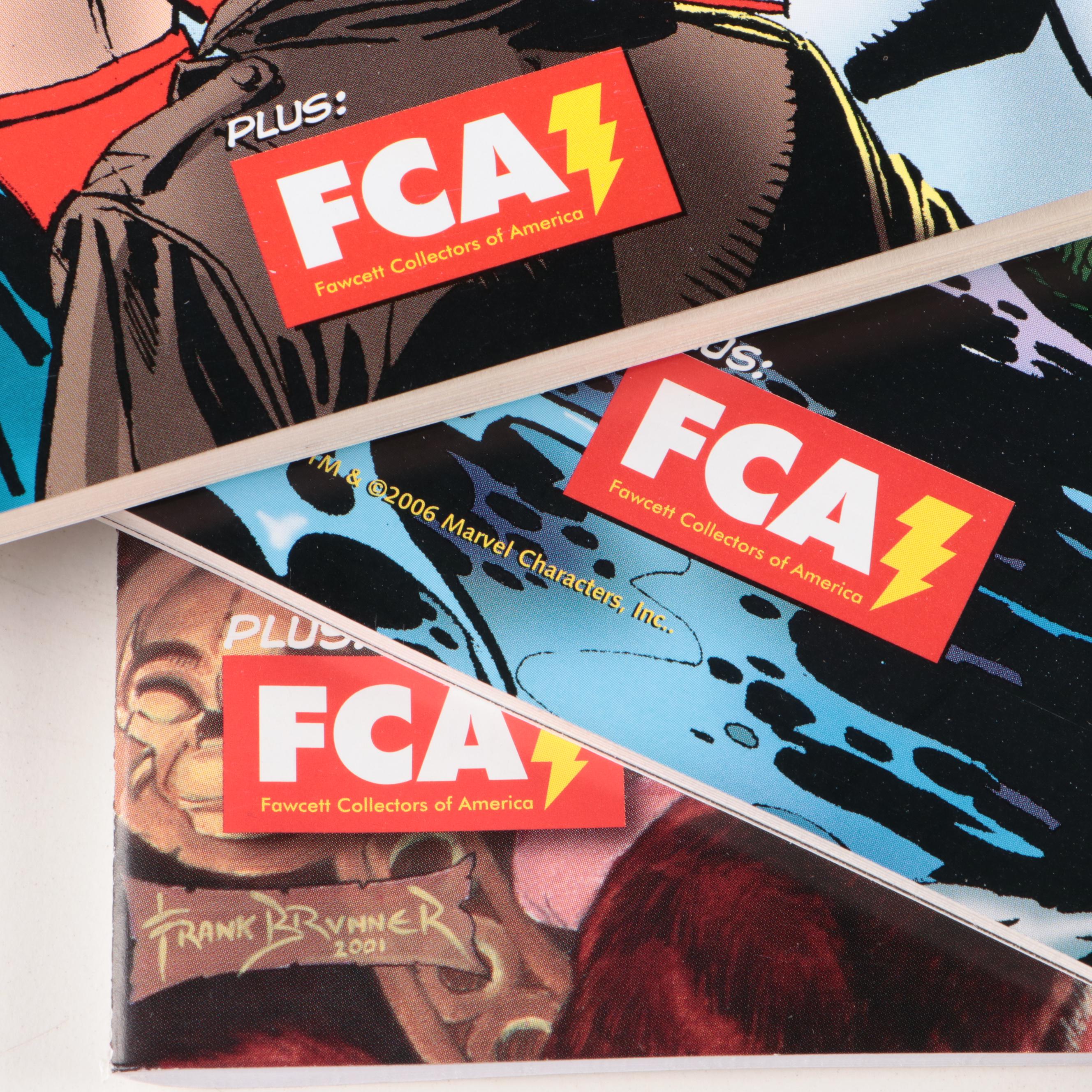 Modern Age "Comicology", "Back Issue", "Alter Ego", More Comic Book Magazines