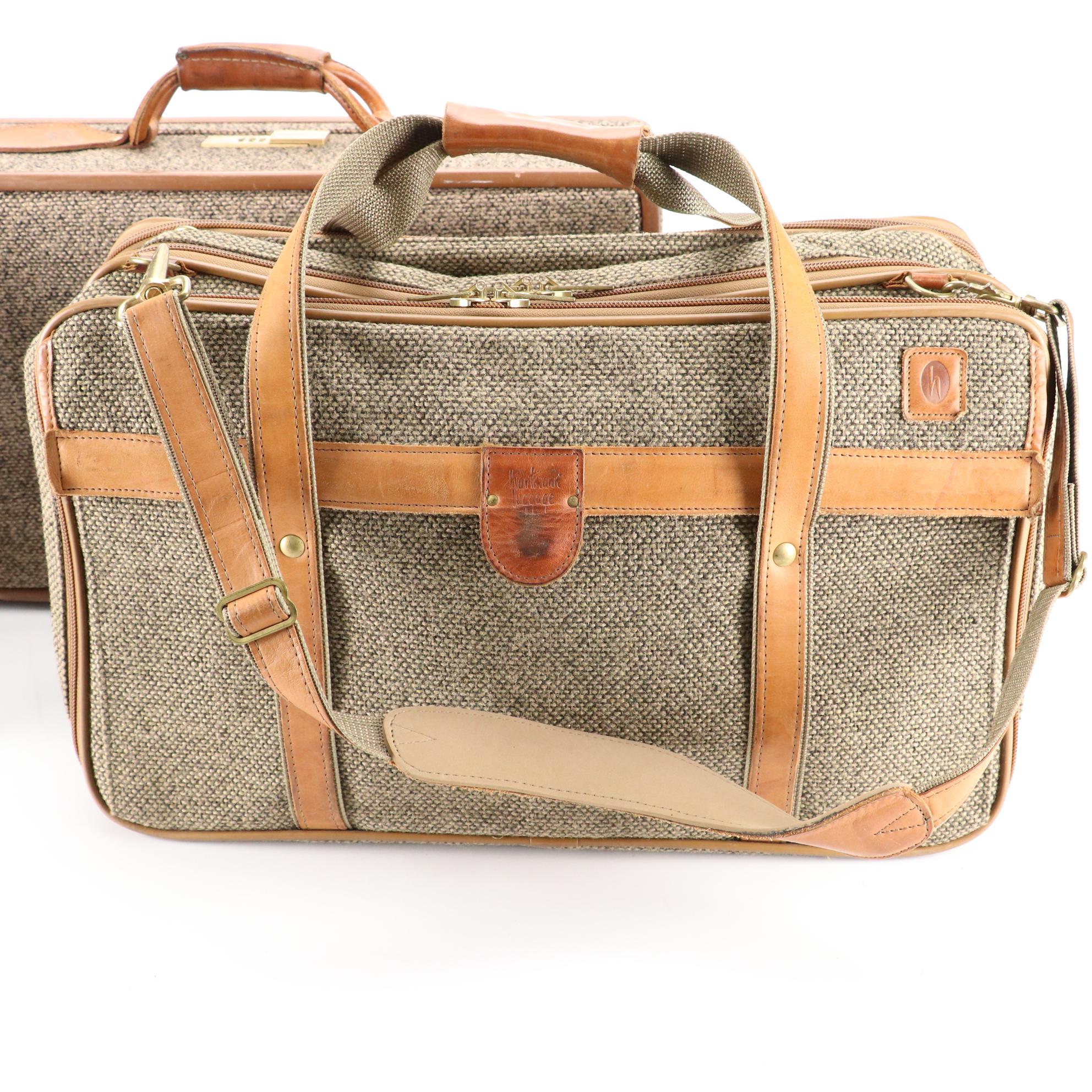 Hartmann Luggage Set Including Suitcase and Messenger Bag