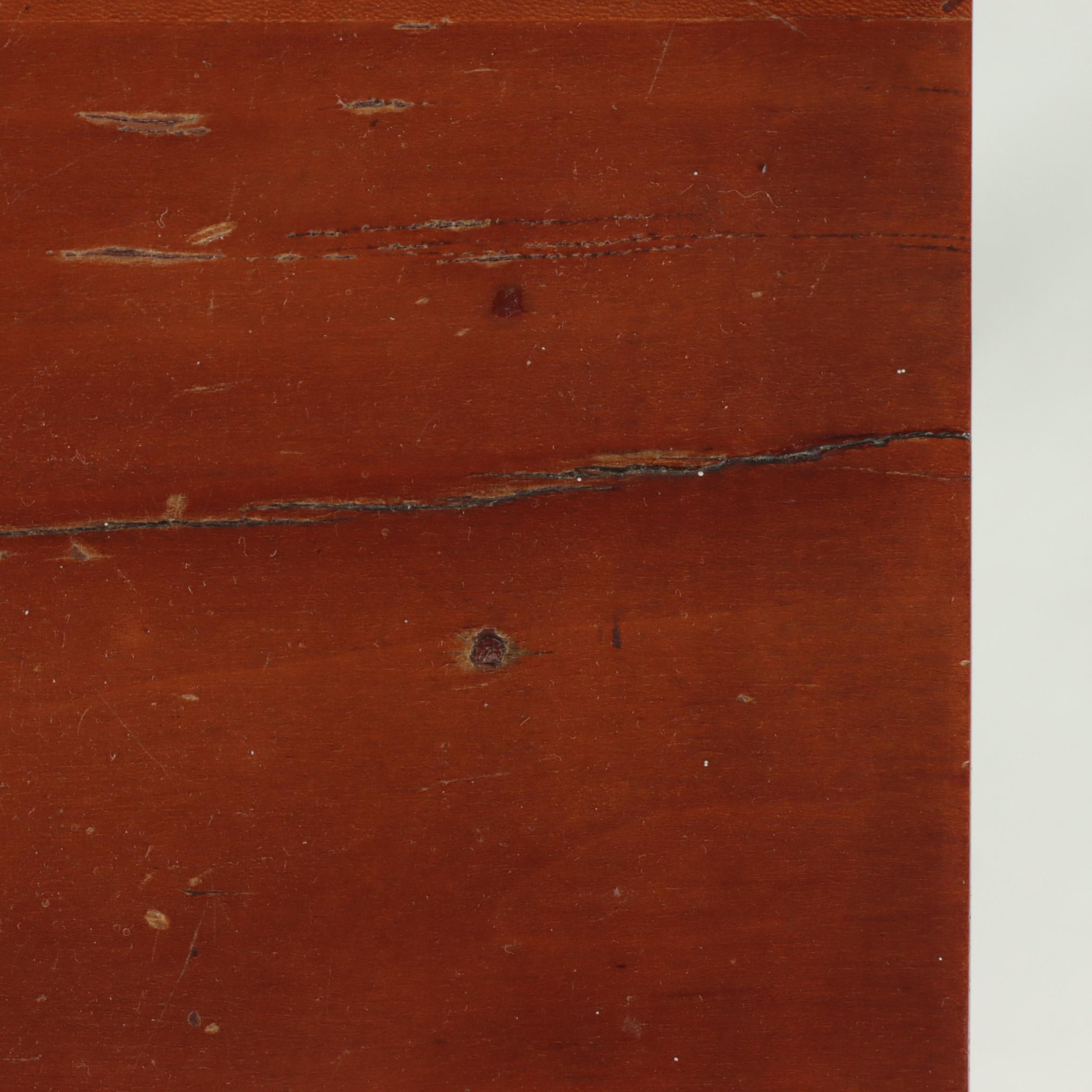 American Sheraton Style Cherry Single Drawer Side Table