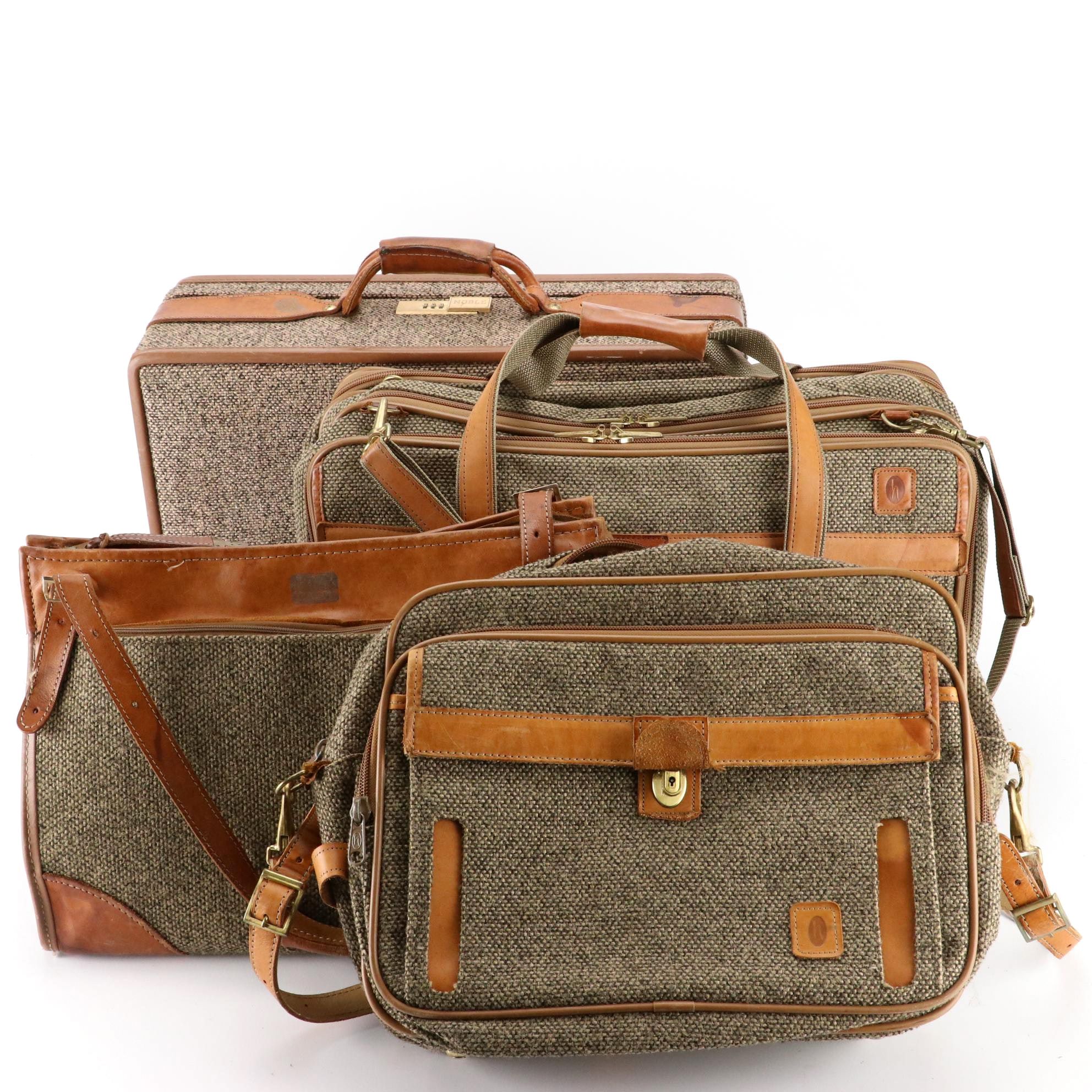 Hartmann Luggage Set Including Suitcase and Messenger Bag