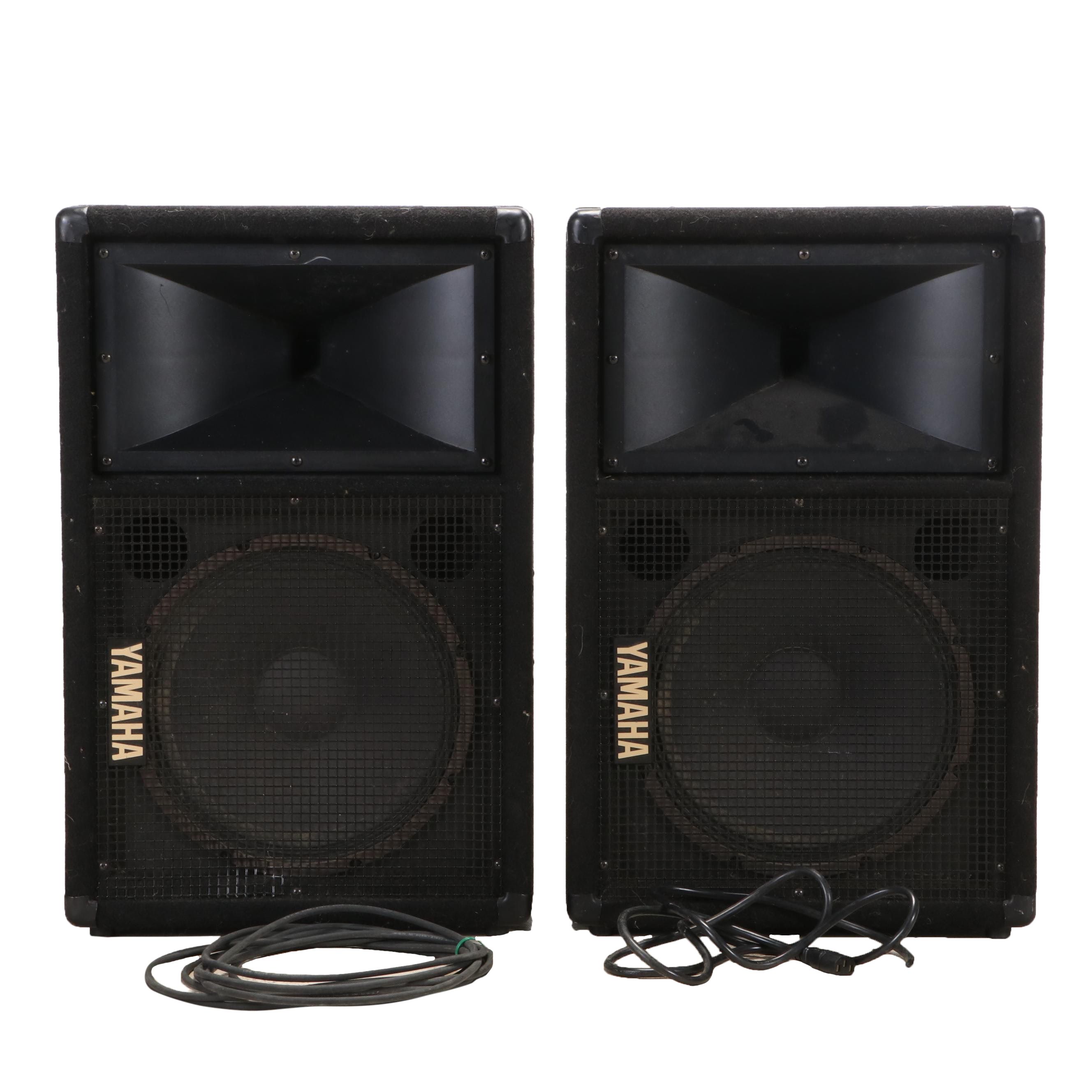 Yamaha SM12IV Speaker System Speakers with Cables