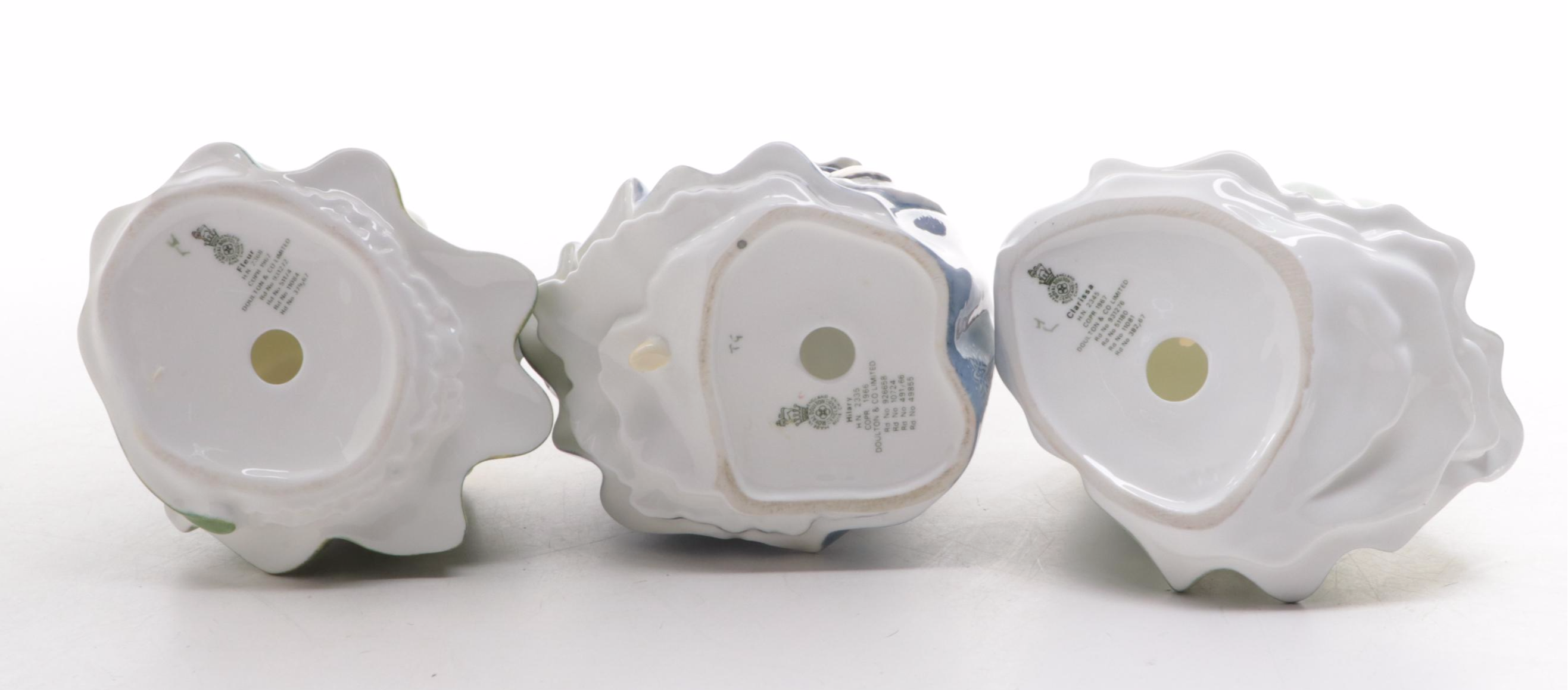 Royal Doulton "Fleur," "Hilary," and More Bone China Figurines