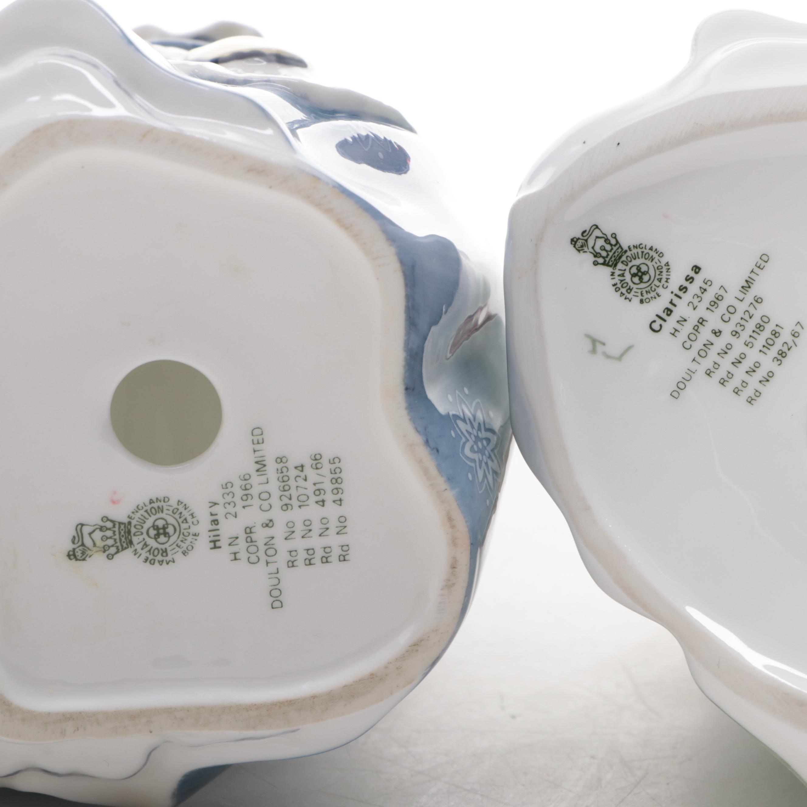 Royal Doulton "Fleur," "Hilary," and More Bone China Figurines