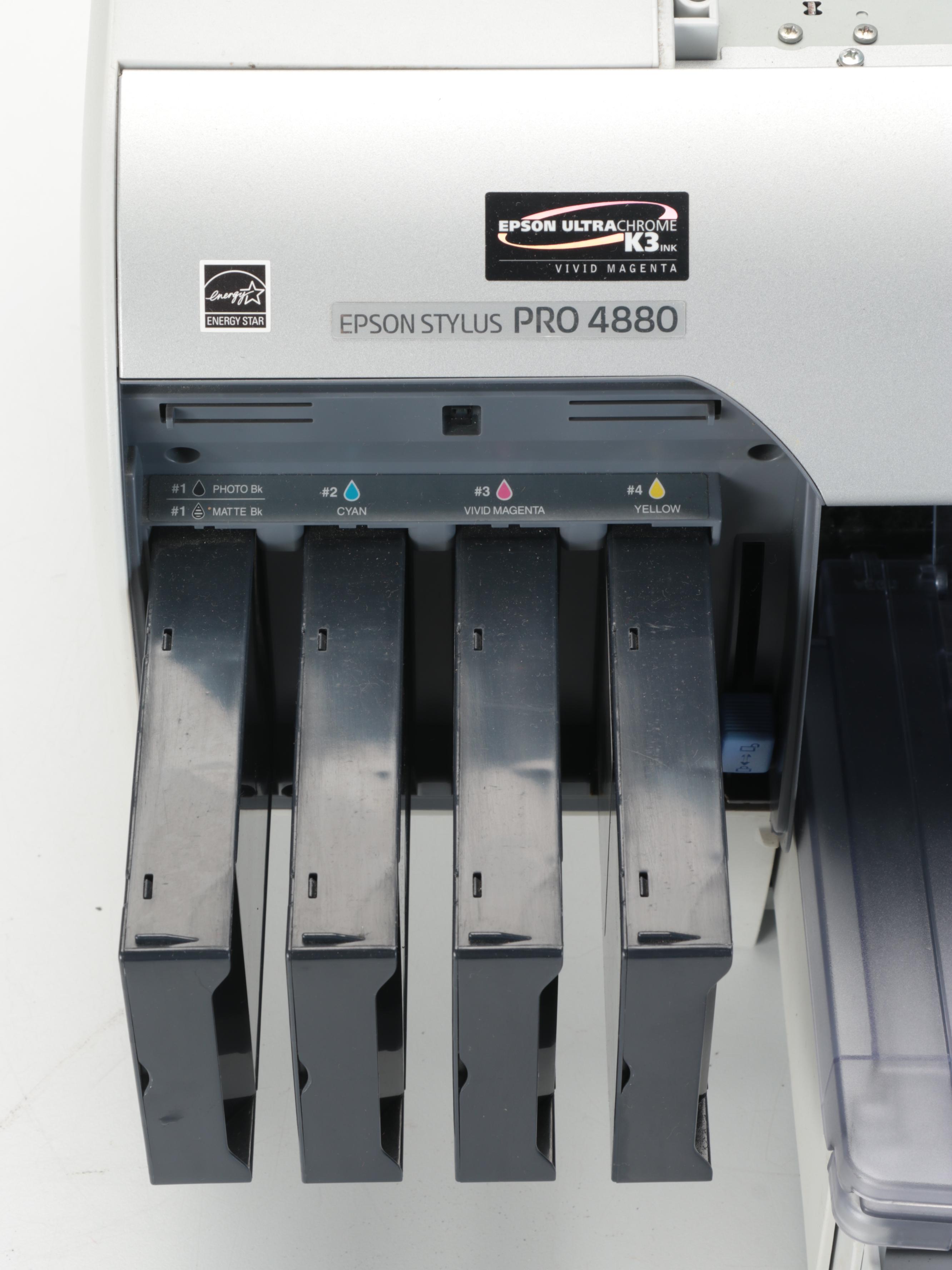 Epson Stylus Pro 4880 Large Format Printer, 2009