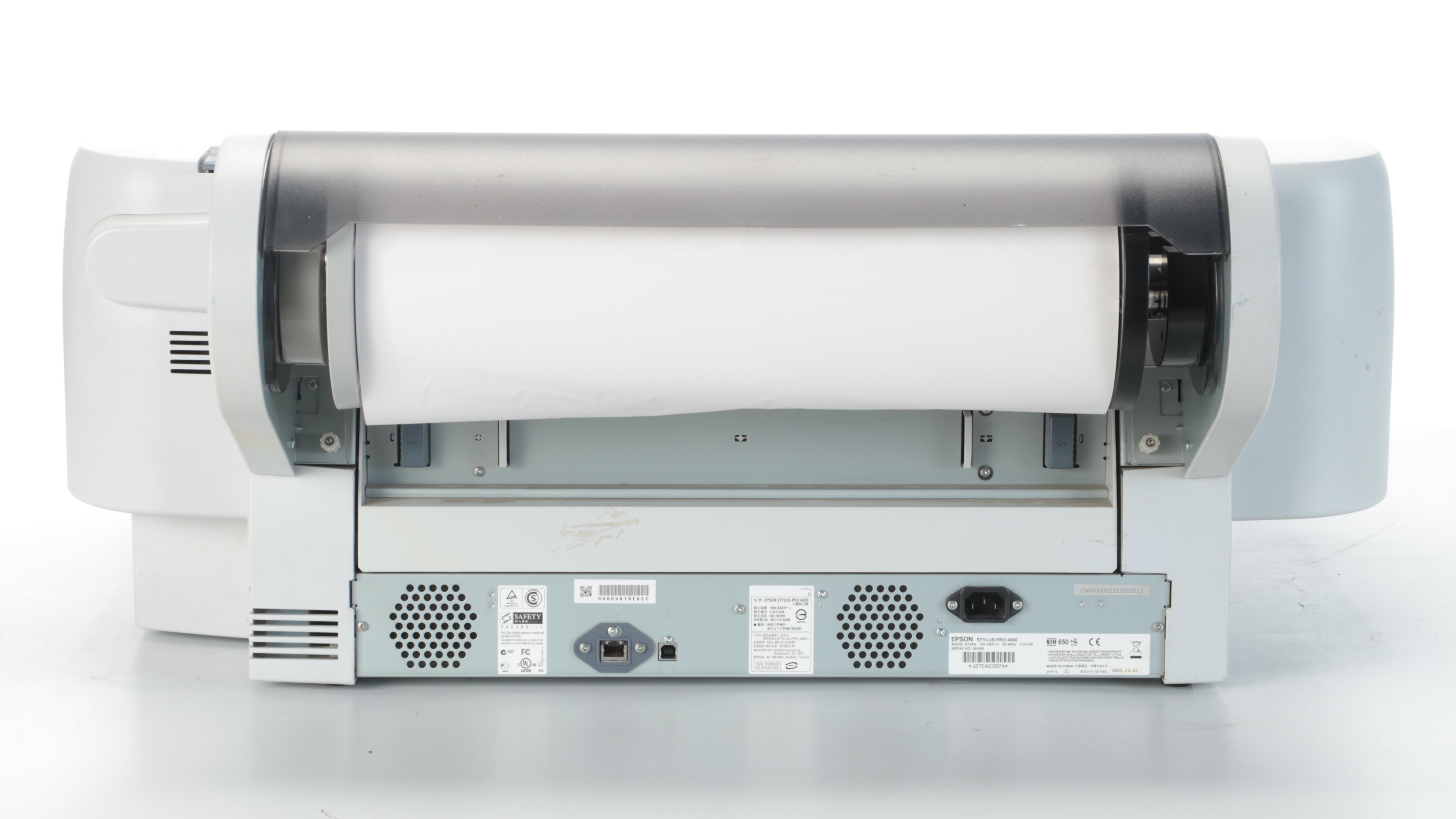Epson Stylus Pro 4880 Large Format Printer, 2009