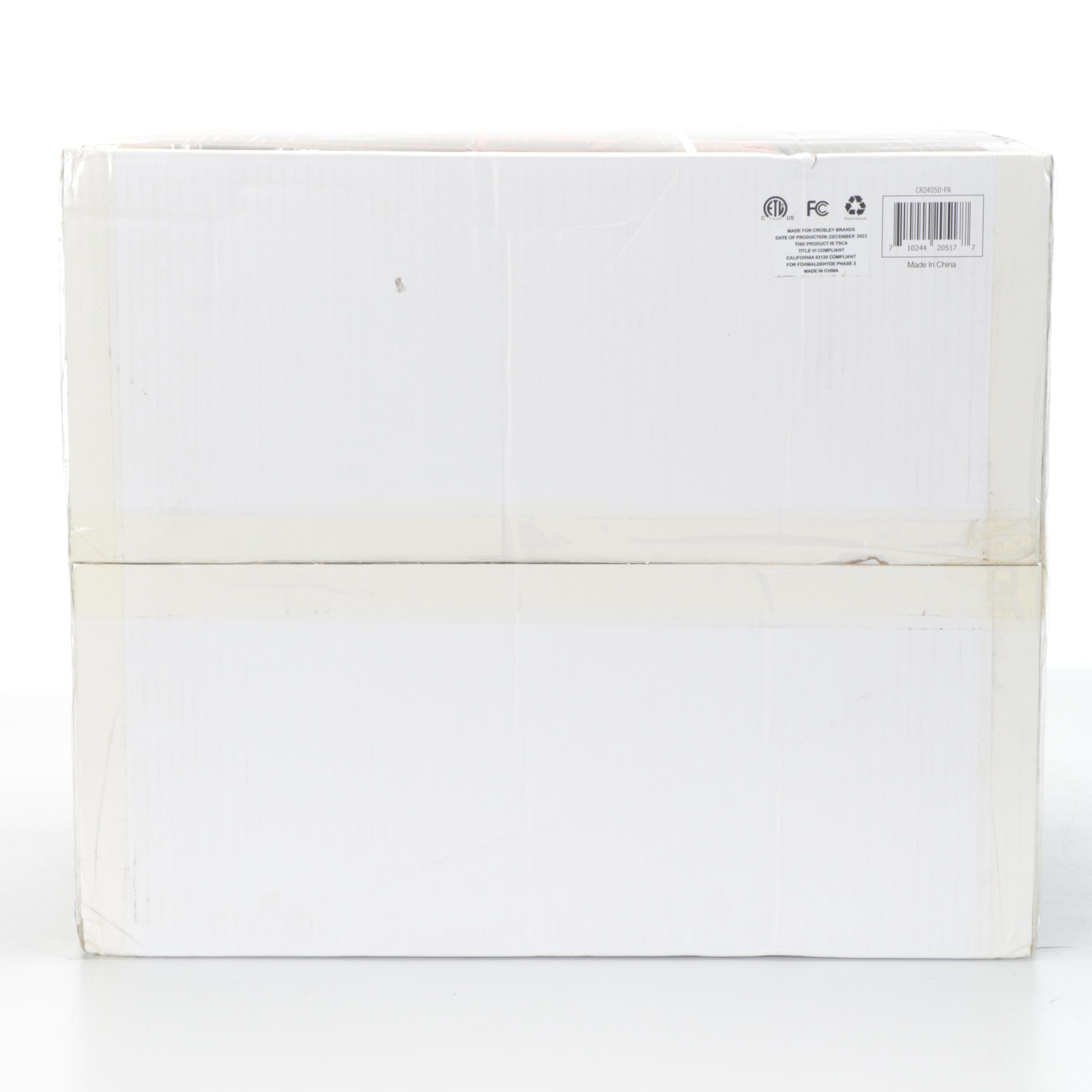 Crosley Combination Radio, LP/Cassette Deck With CD Recorder