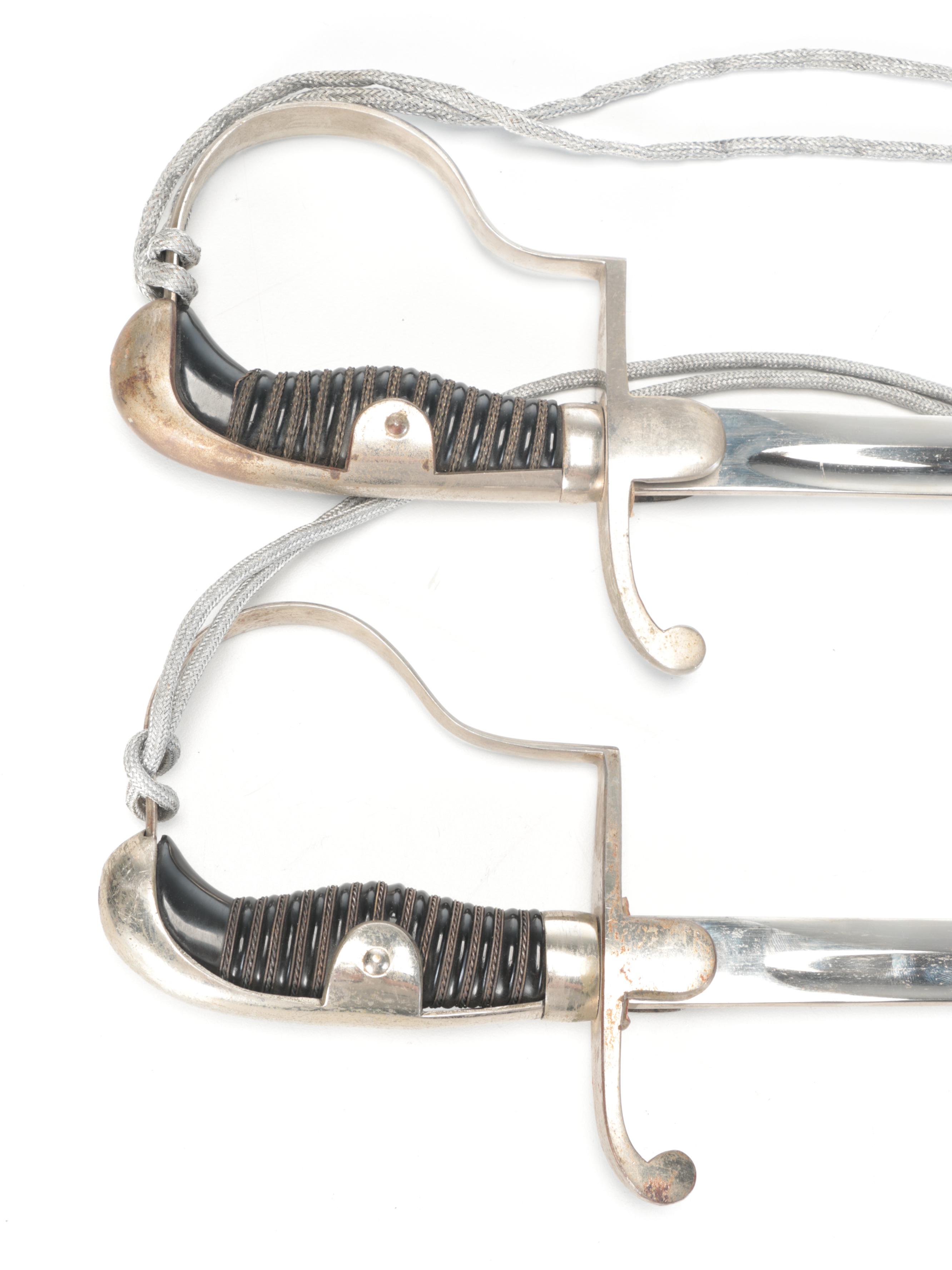 Military Cavalry Officer's Sword with Sheaths