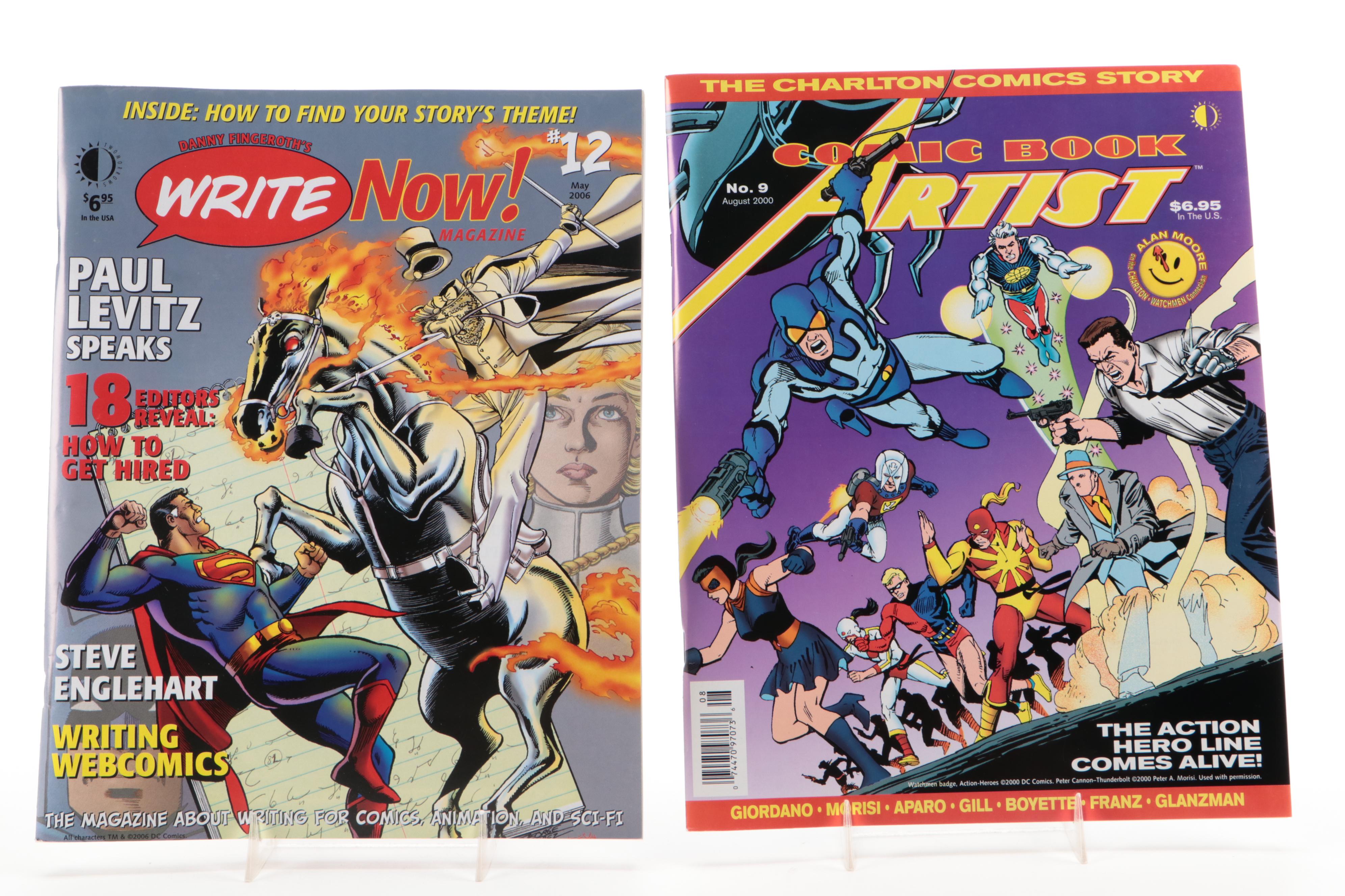 "Comic Book Artist", "Back Issue", "Alter Ego", and More Comic Book Magazines