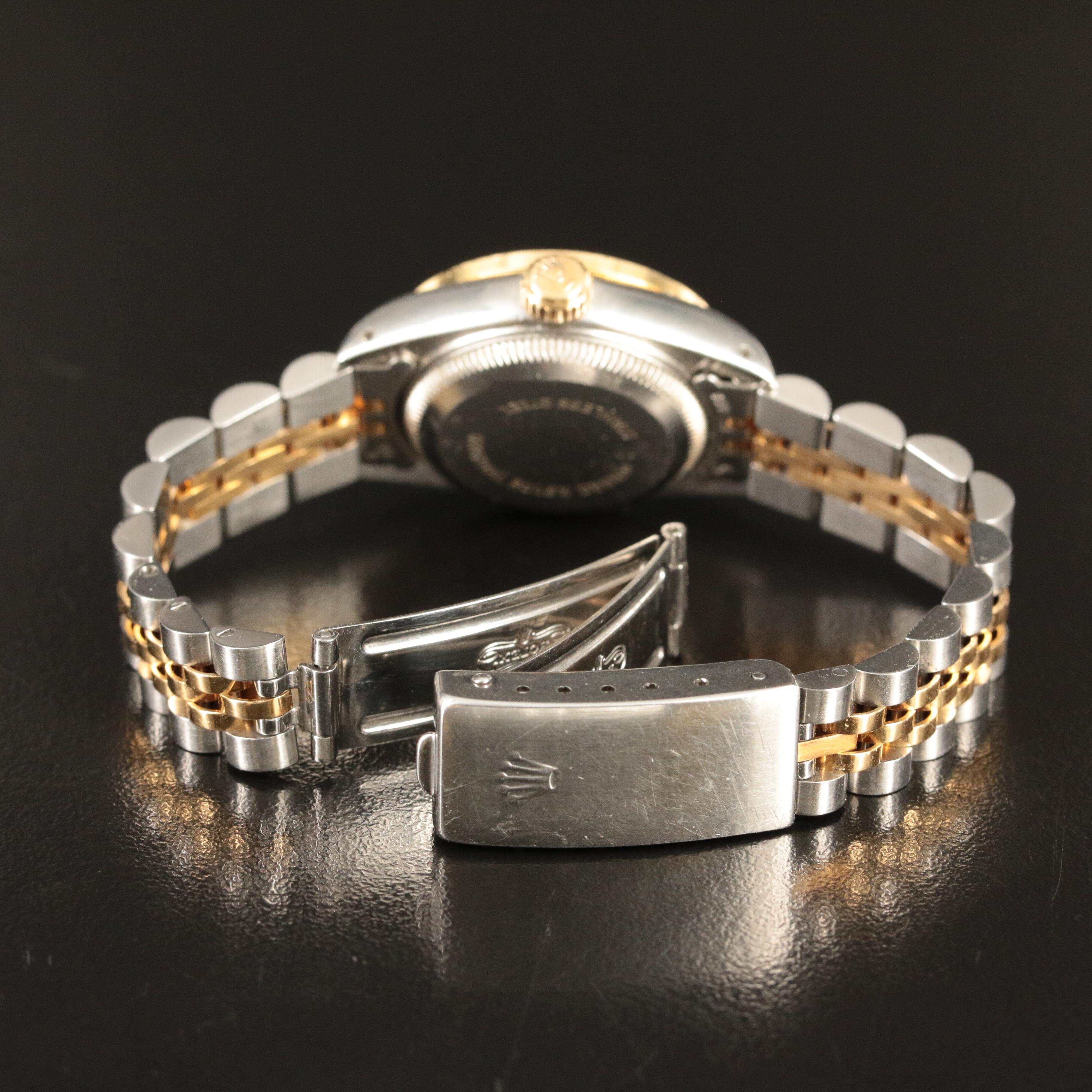 1989 Rolex Oyster Perpetual Diamond Datejust Automatic Watch