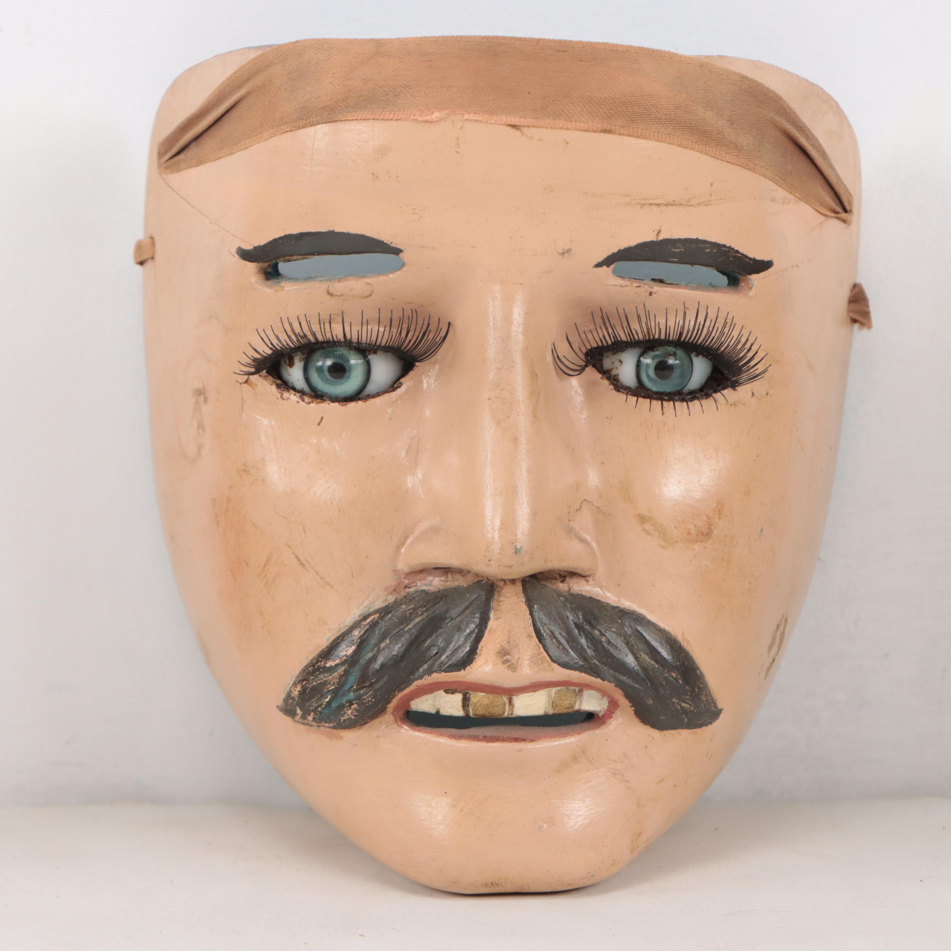 Latin American Carved Wood Masks