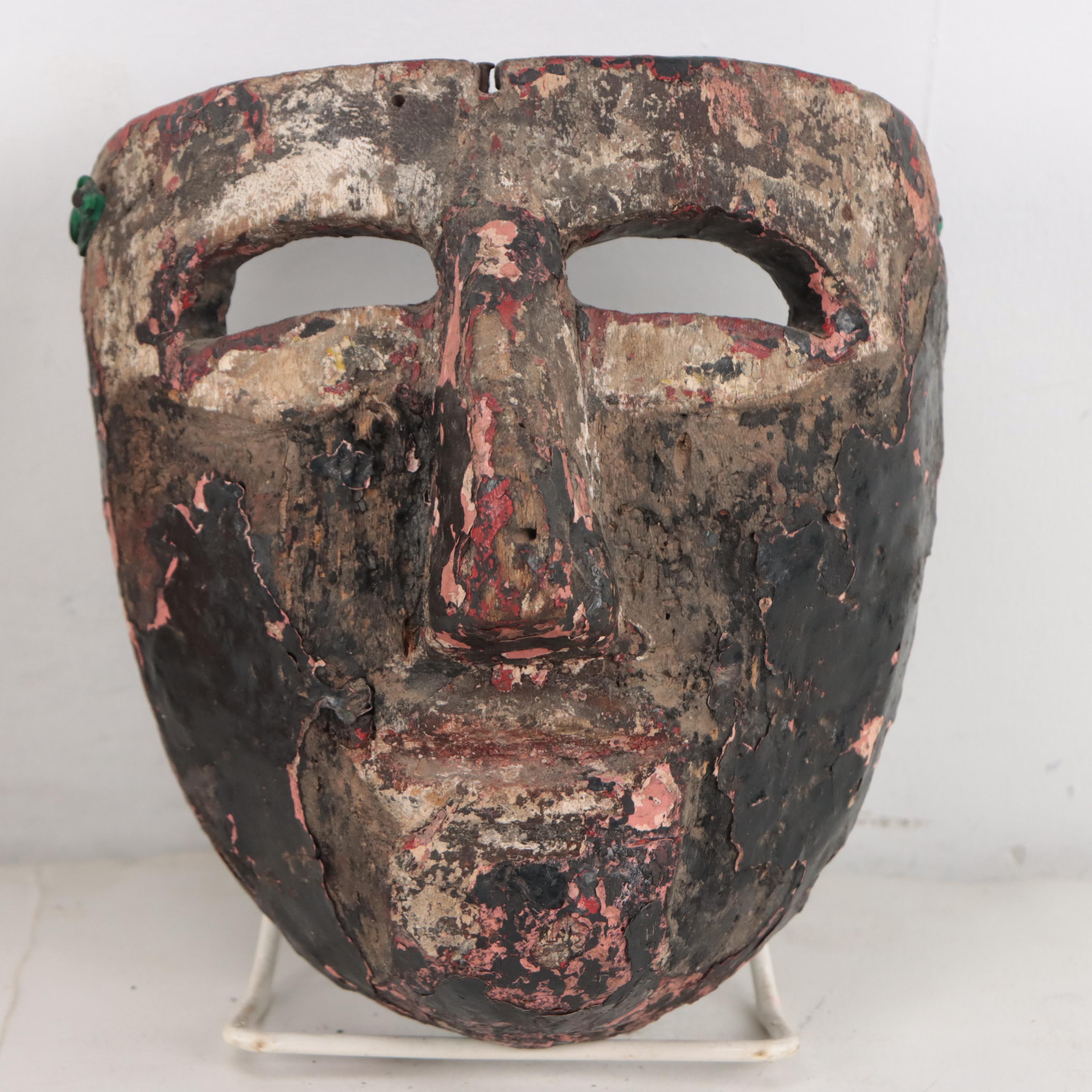Latin American Carved Wood Masks