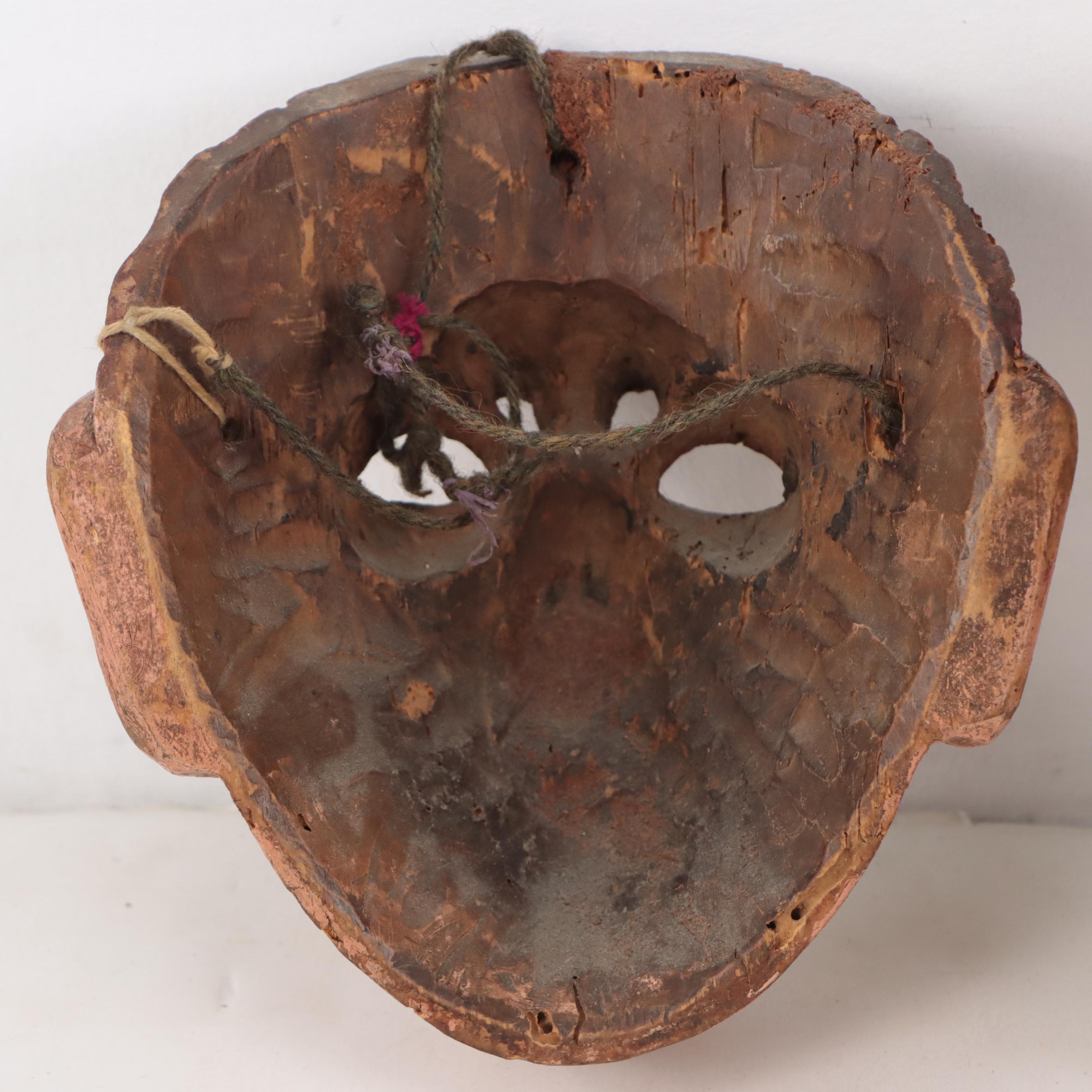 Latin American Carved Wood Masks