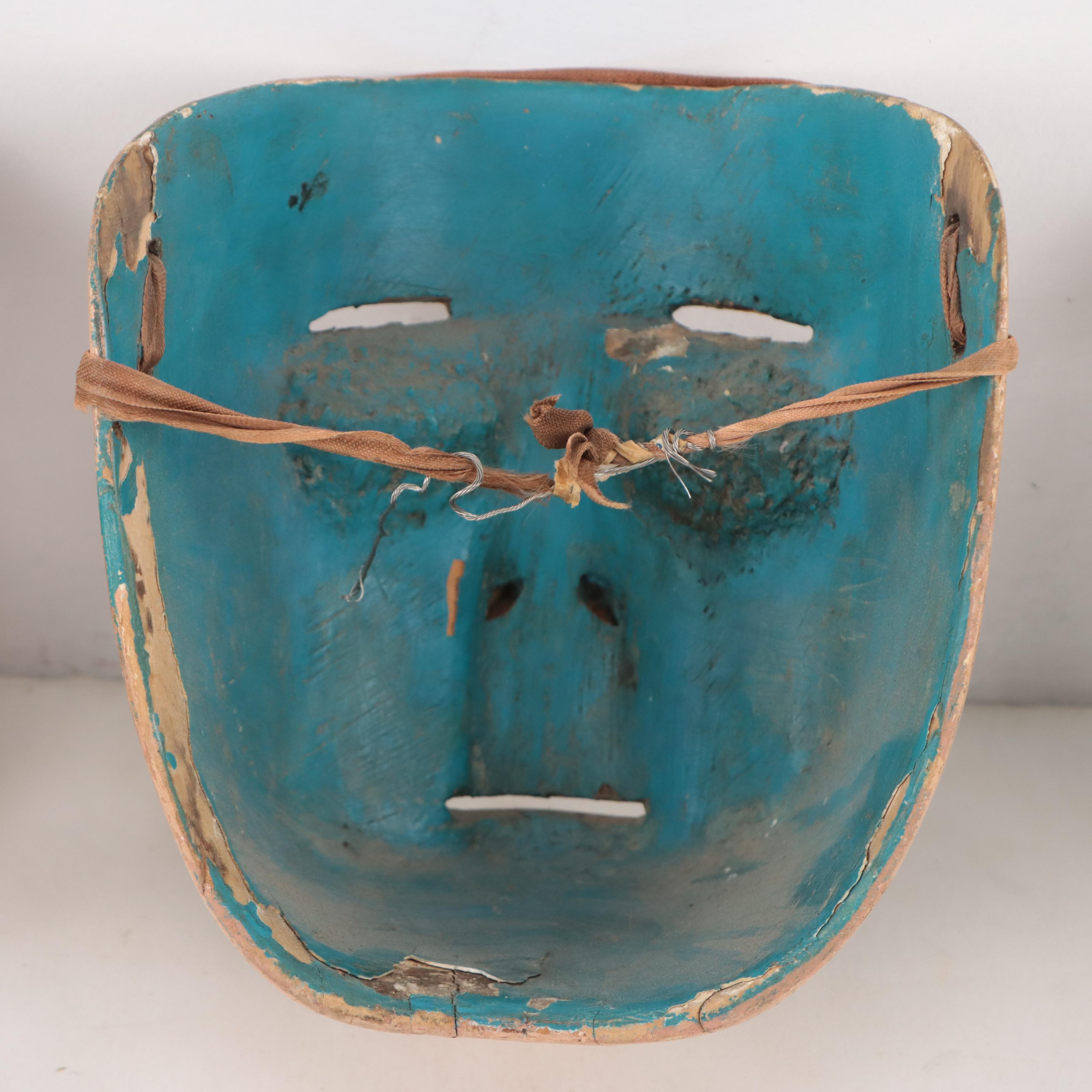 Latin American Carved Wood Masks