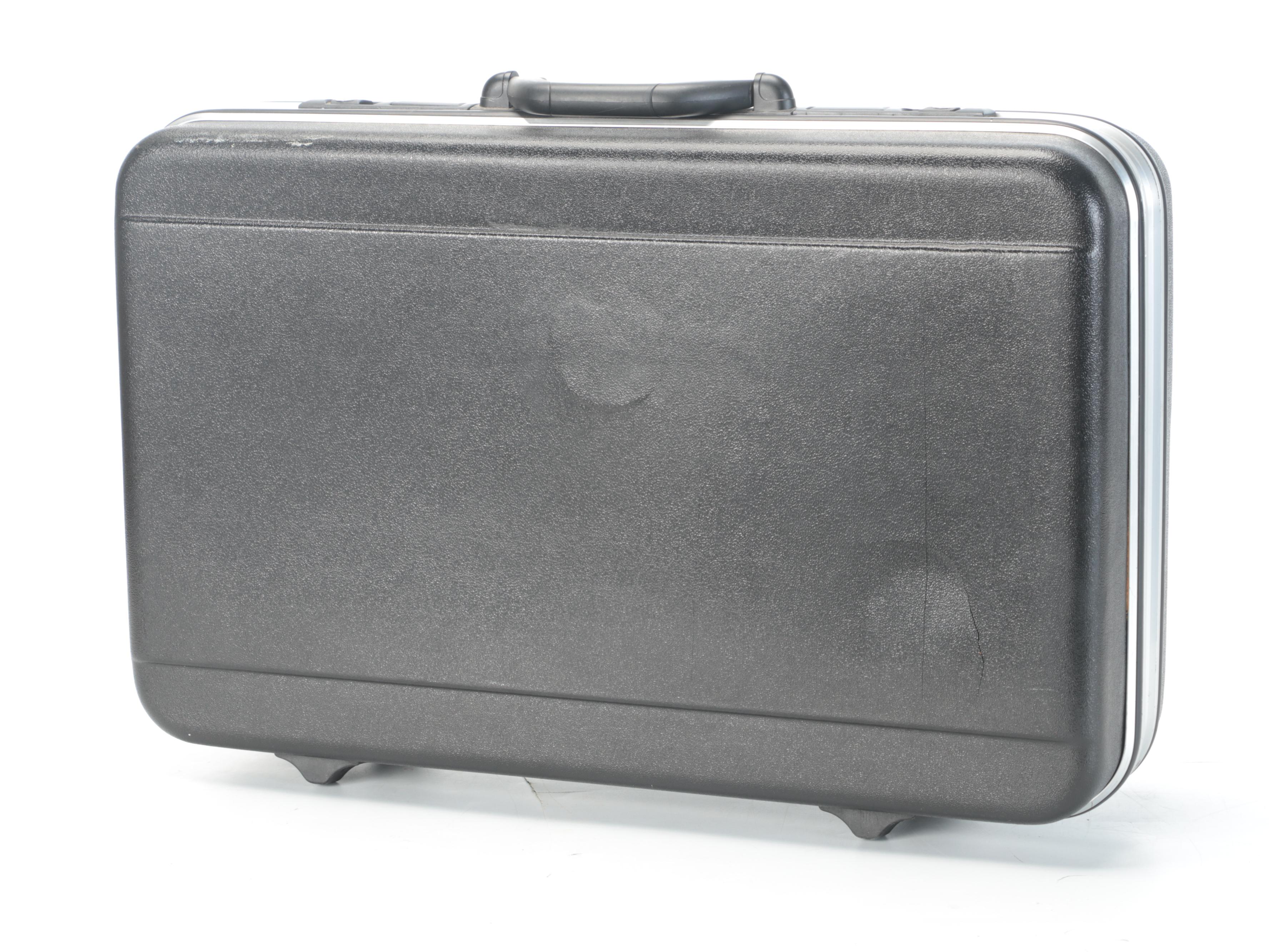 Brass French Horn with Case