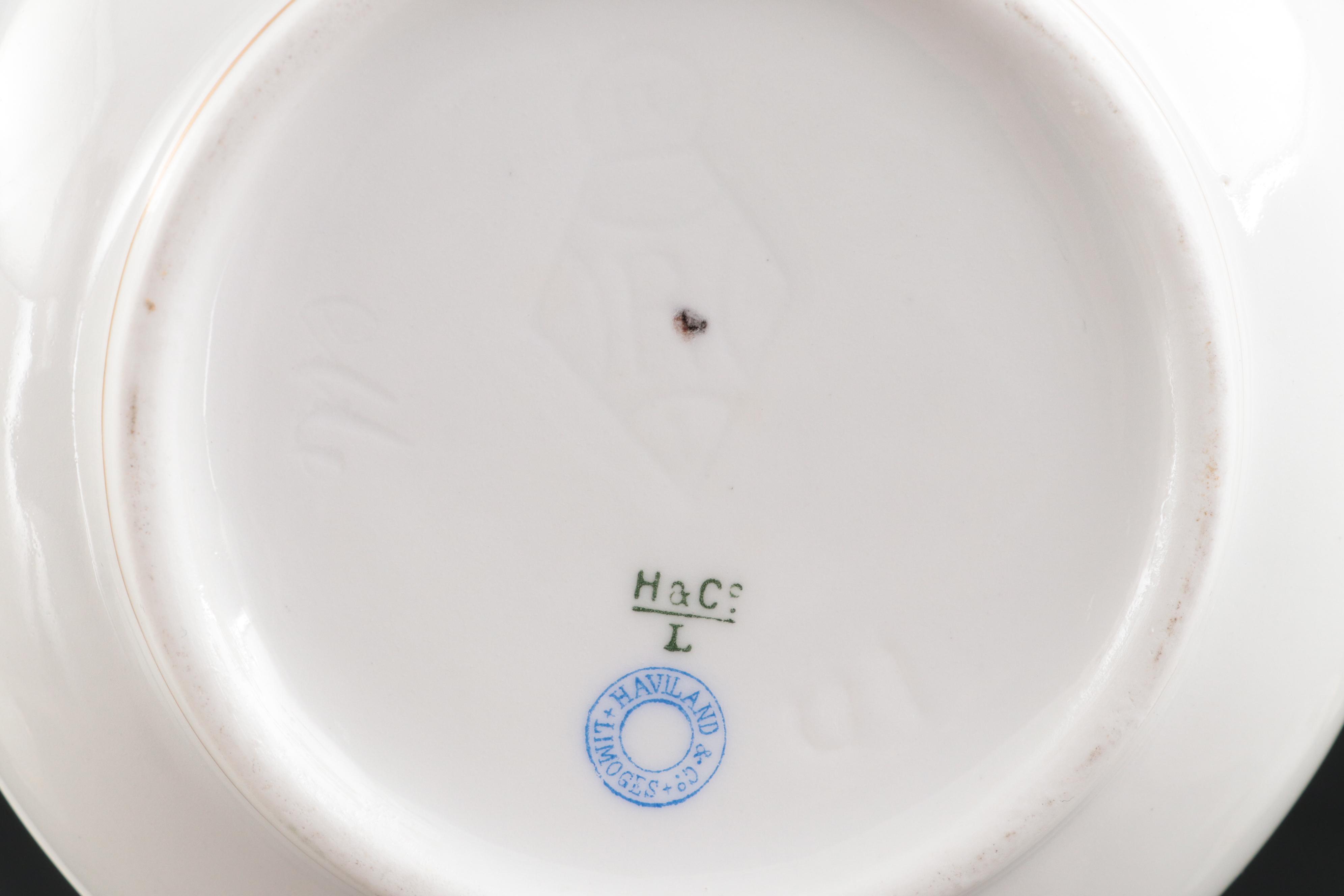 Haviland Limoges Wedding Ring Porcelain Serving Dishes