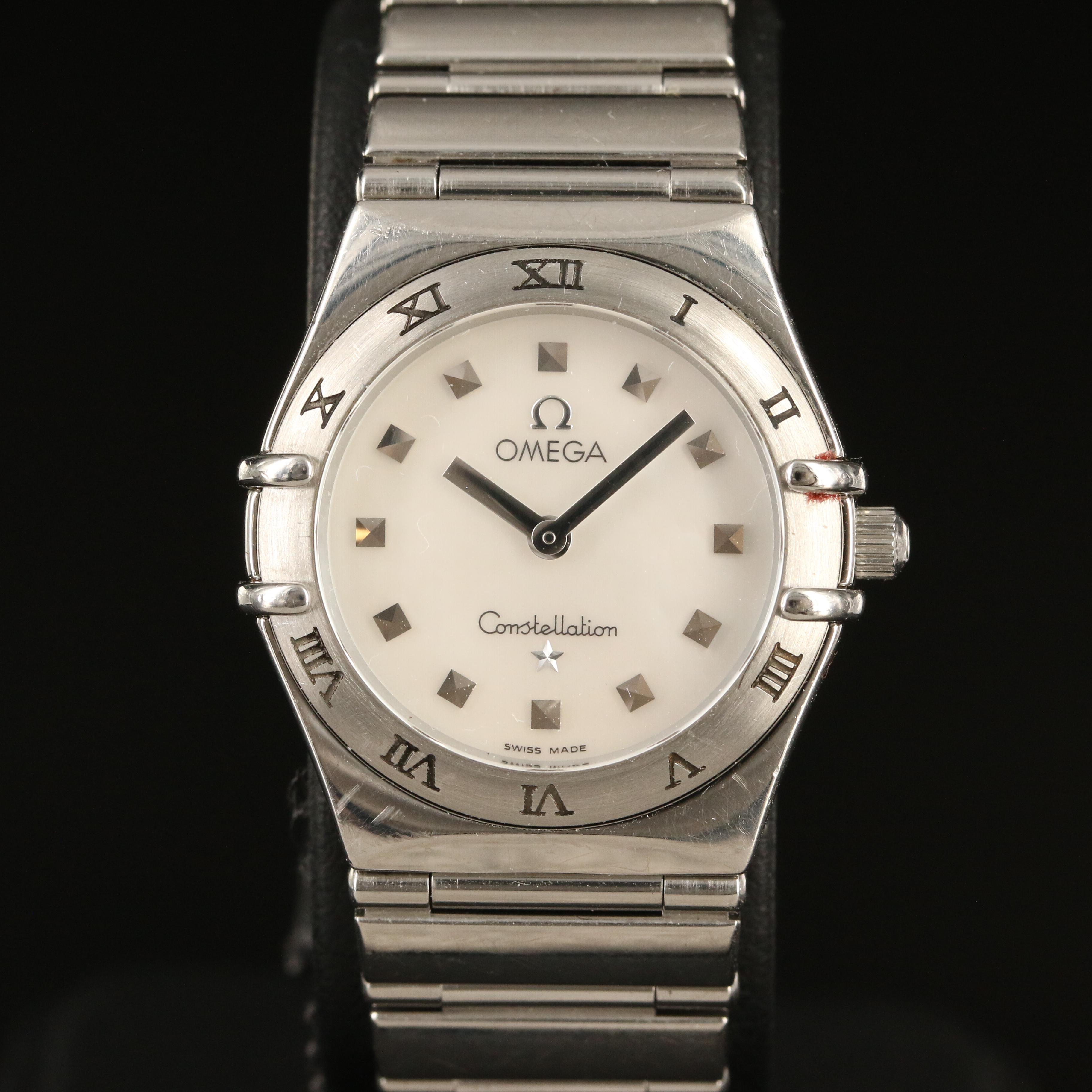 Omega Constellation Mother-of-Pearl Dial "My Choice" Quartz Watch