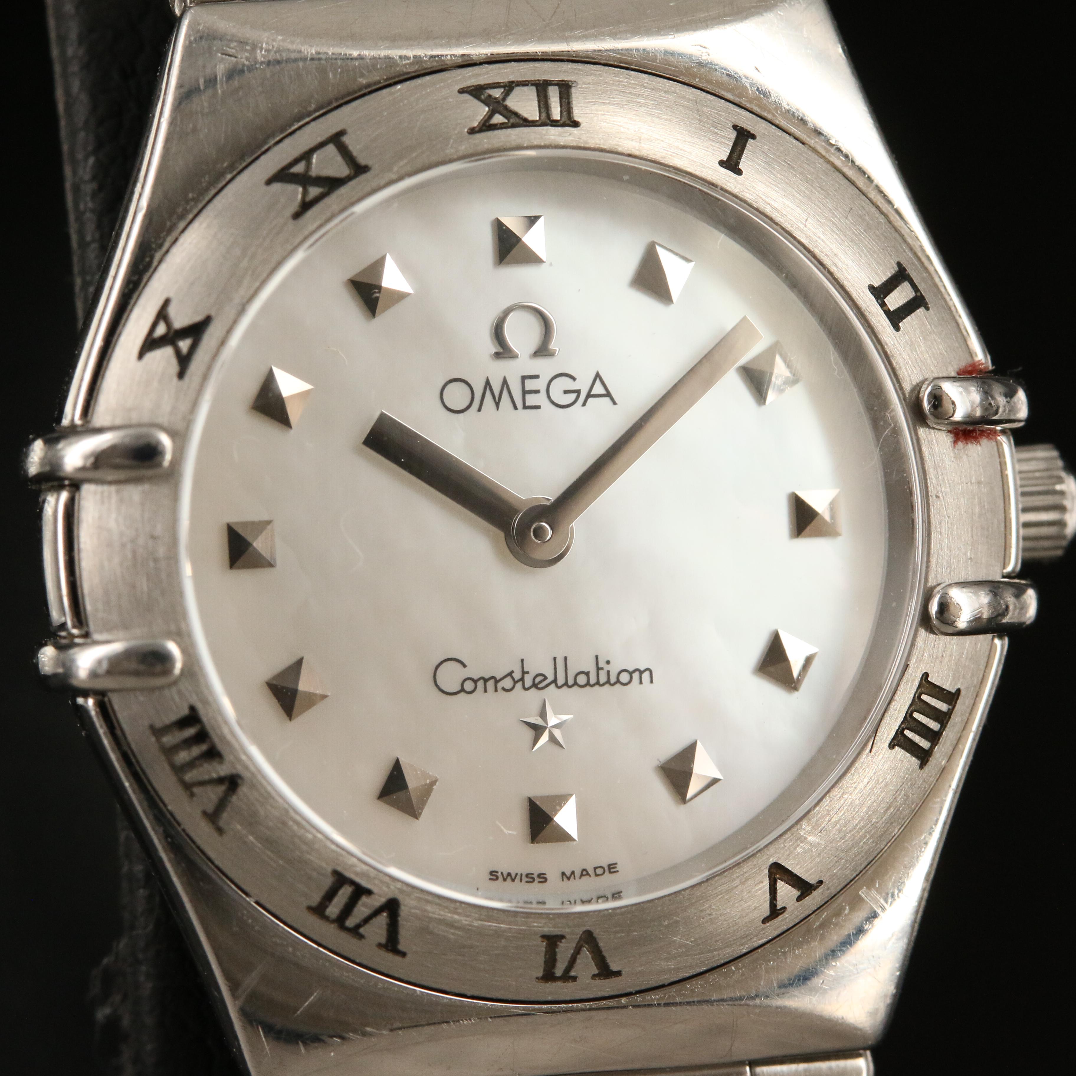 Omega Constellation Mother-of-Pearl Dial "My Choice" Quartz Watch