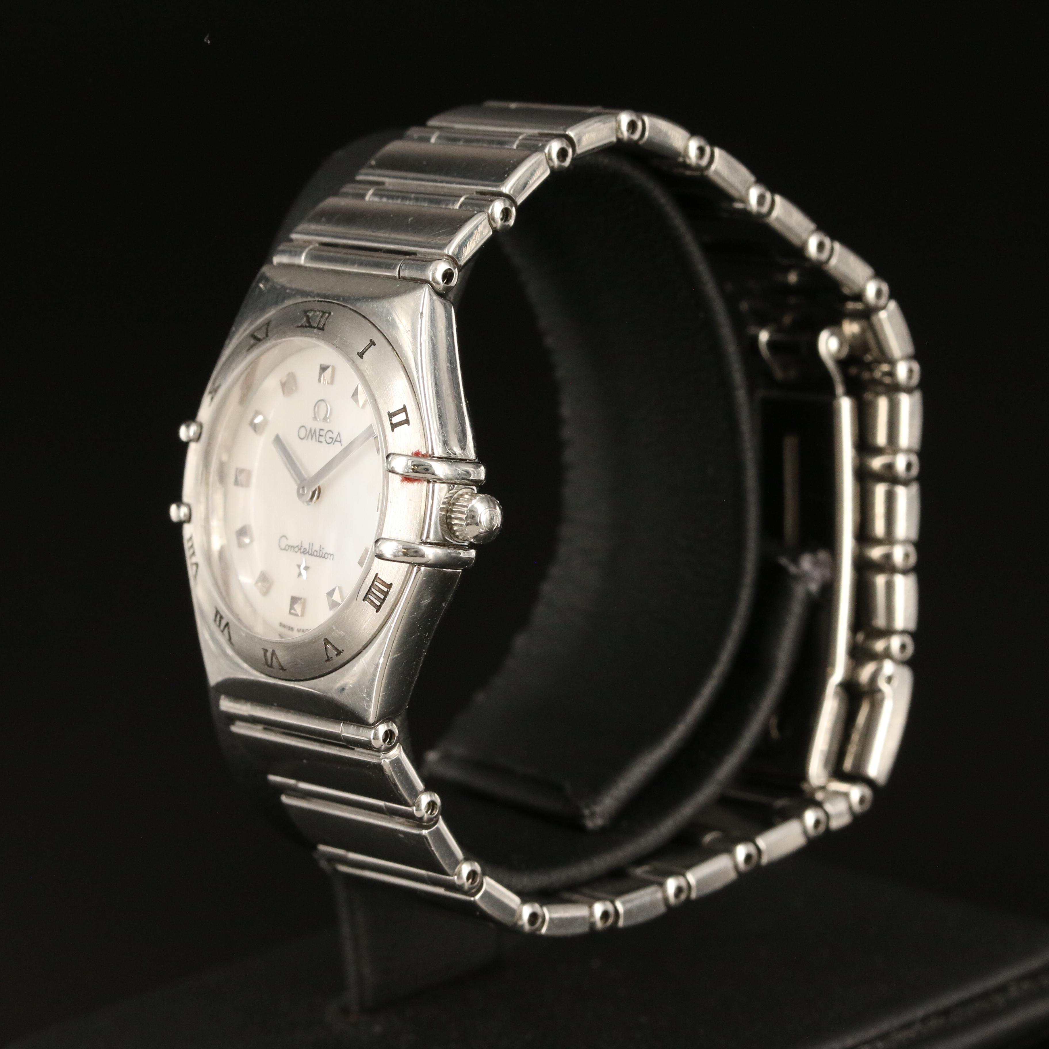 Omega Constellation Mother-of-Pearl Dial "My Choice" Quartz Watch